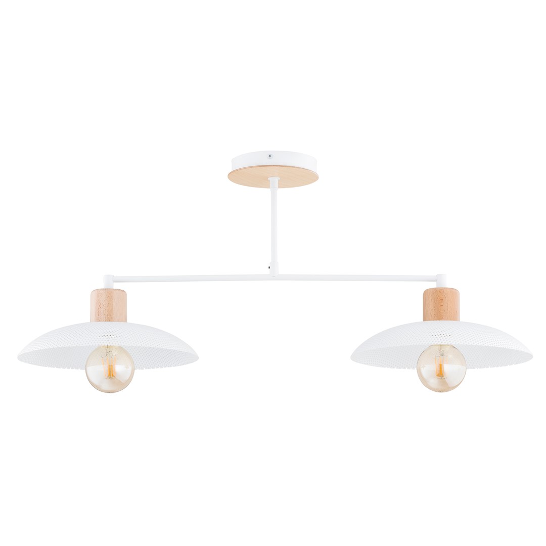 Emibig Luster KOBE 230V 15W MAX LED E27 Čelik Bijela