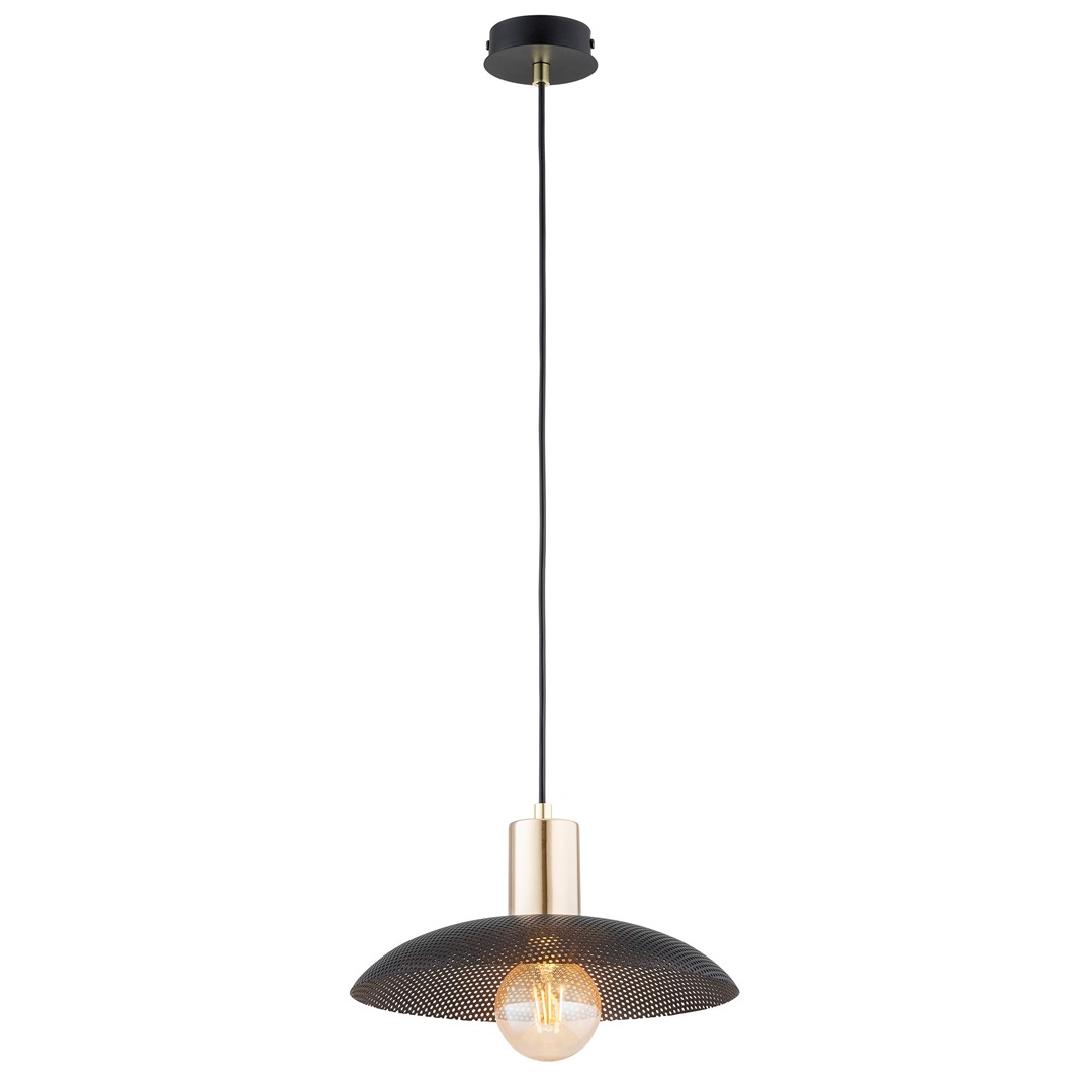 Emibig Luster SPIRIT 230V 15W MAX LED E27 Čelik Crna