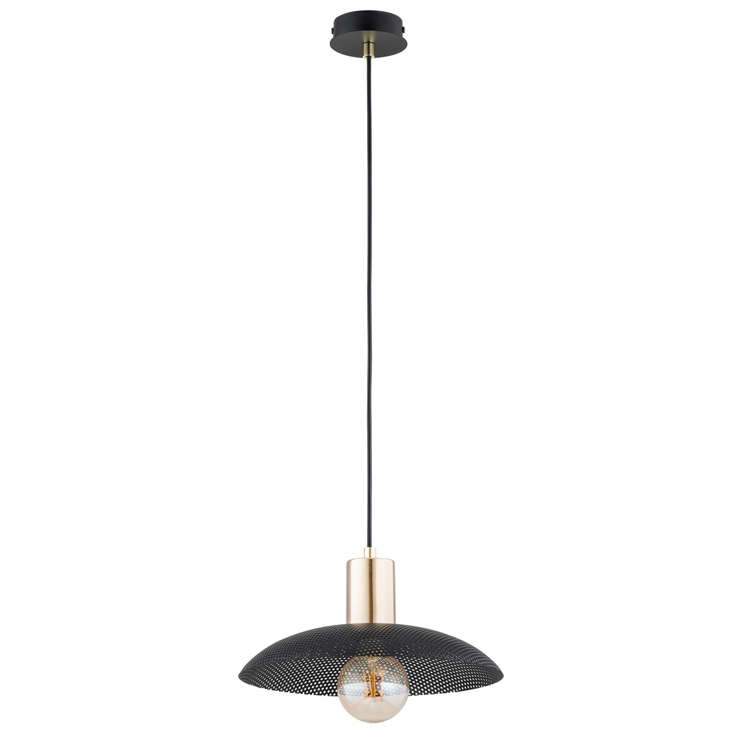 Emibig Luster SPIRIT 230V 15W MAX LED E27 Čelik Crna
