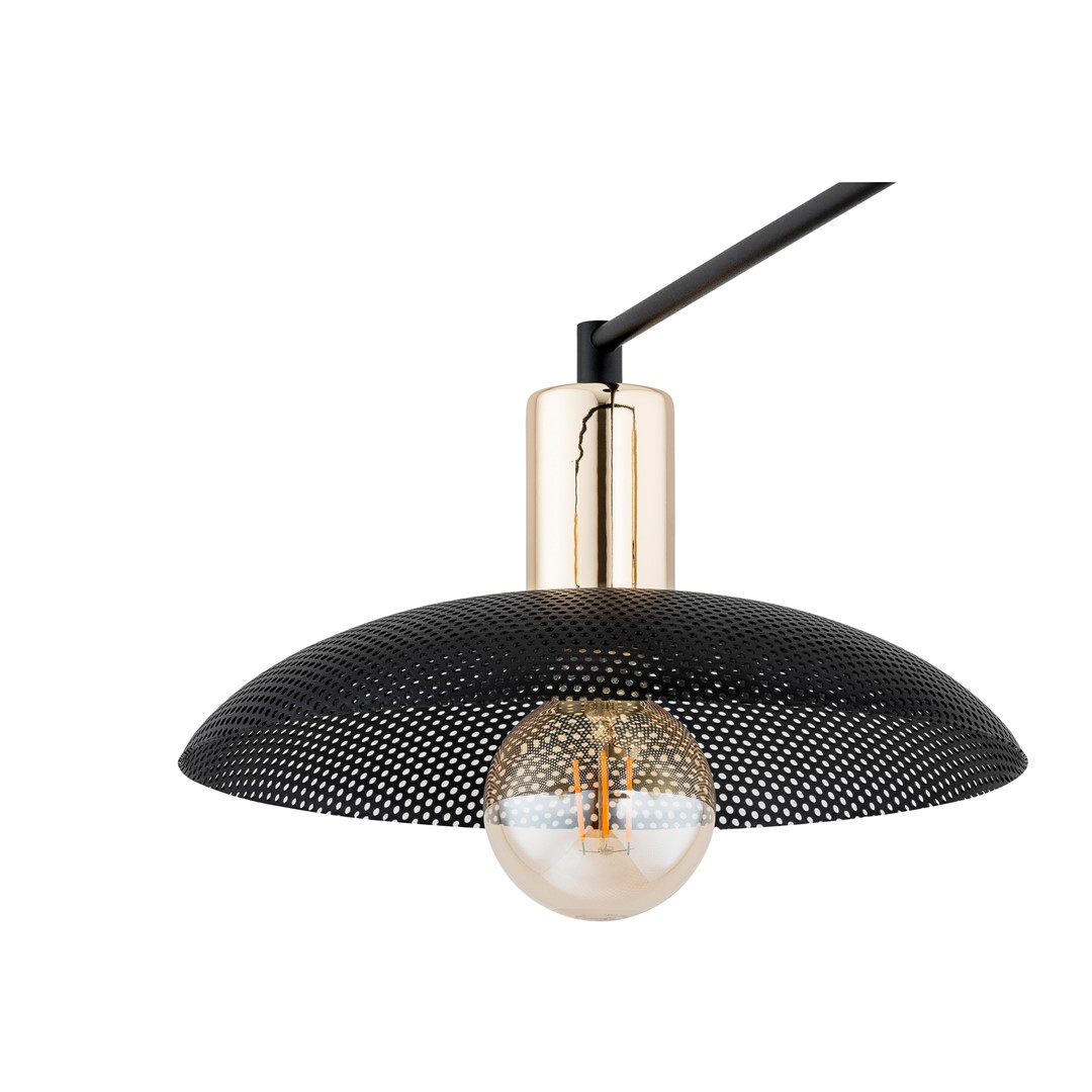 Emibig Luster SPIRIT 230V 15W MAX LED E27 Čelik Crna