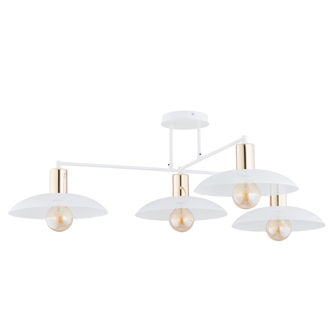 Emibig Luster SPIRIT 230V 15W MAX LED E27 Čelik Bijela