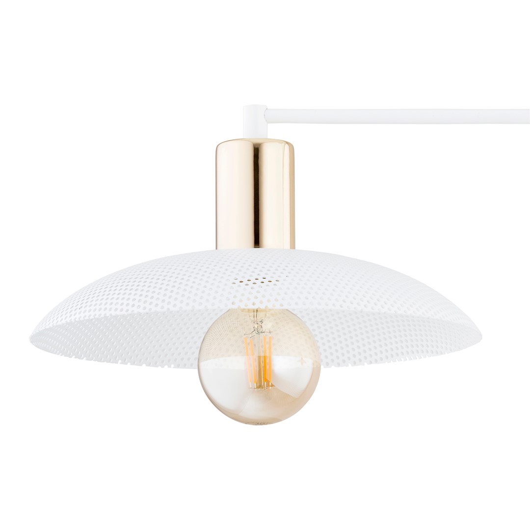 Emibig Luster SPIRIT 230V 15W MAX LED E27 Čelik Bijela