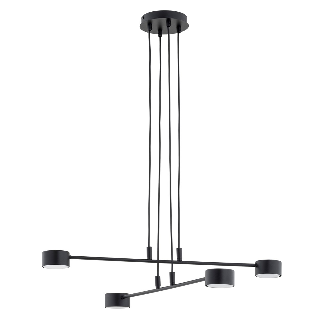 Emibig Visilica MODUS 230V 10W MAX LED GX53 Čelik Crna