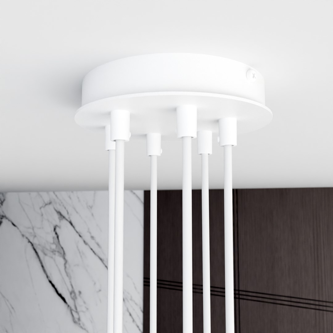 Emibig Visilica MODUS 230V 10W MAX LED GX53 Čelik Bijela