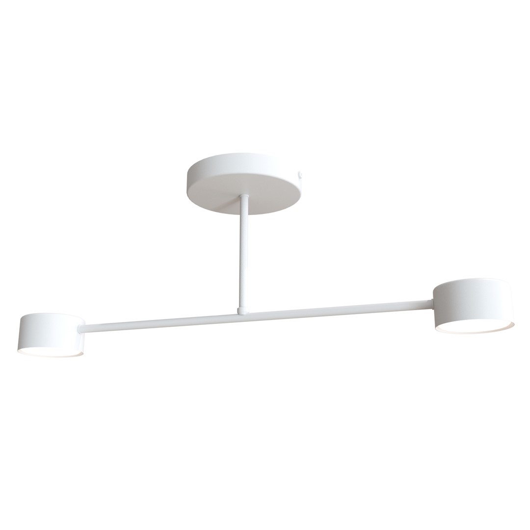 Emibig Stropna svjetiljka HALO 230V 10W MAX LED GX53 Čelik Bijela