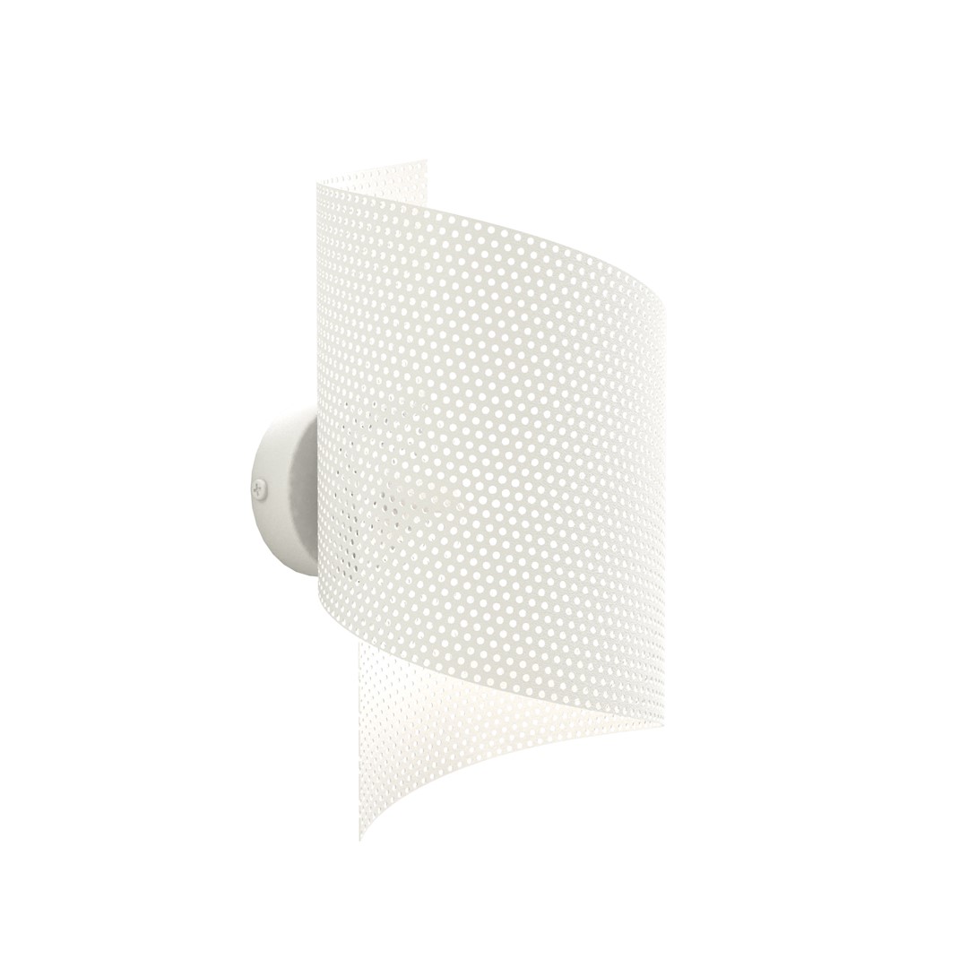 Emibig Zidna lampa SPIRAL 230V 8W MAX LED G9 Čelik Bijela