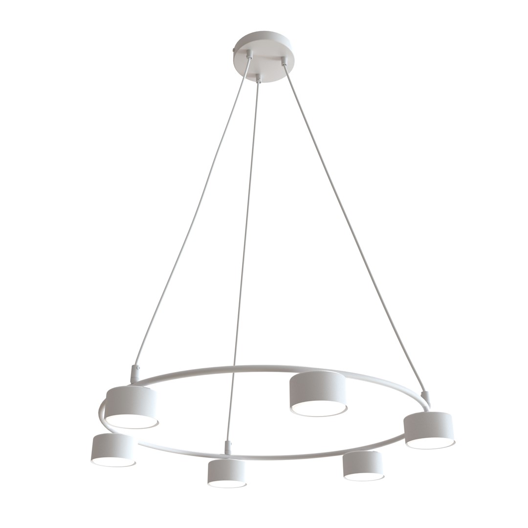 Emibig Visilica STARLIT 230V 10W MAX LED GX53 Čelik Bijela