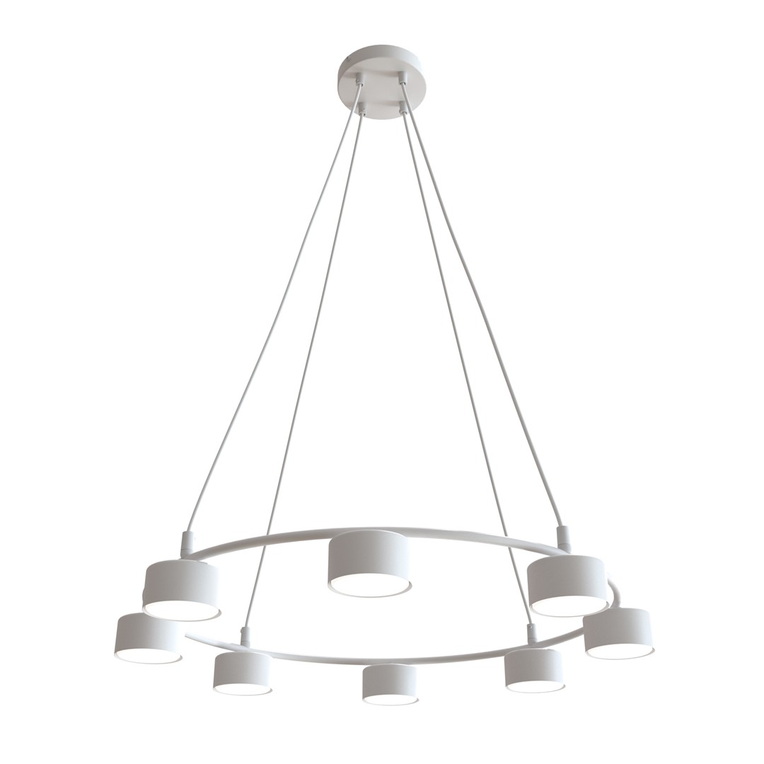 Emibig Visilica STARLIT 230V 10W MAX LED GX53 Čelik Bijela