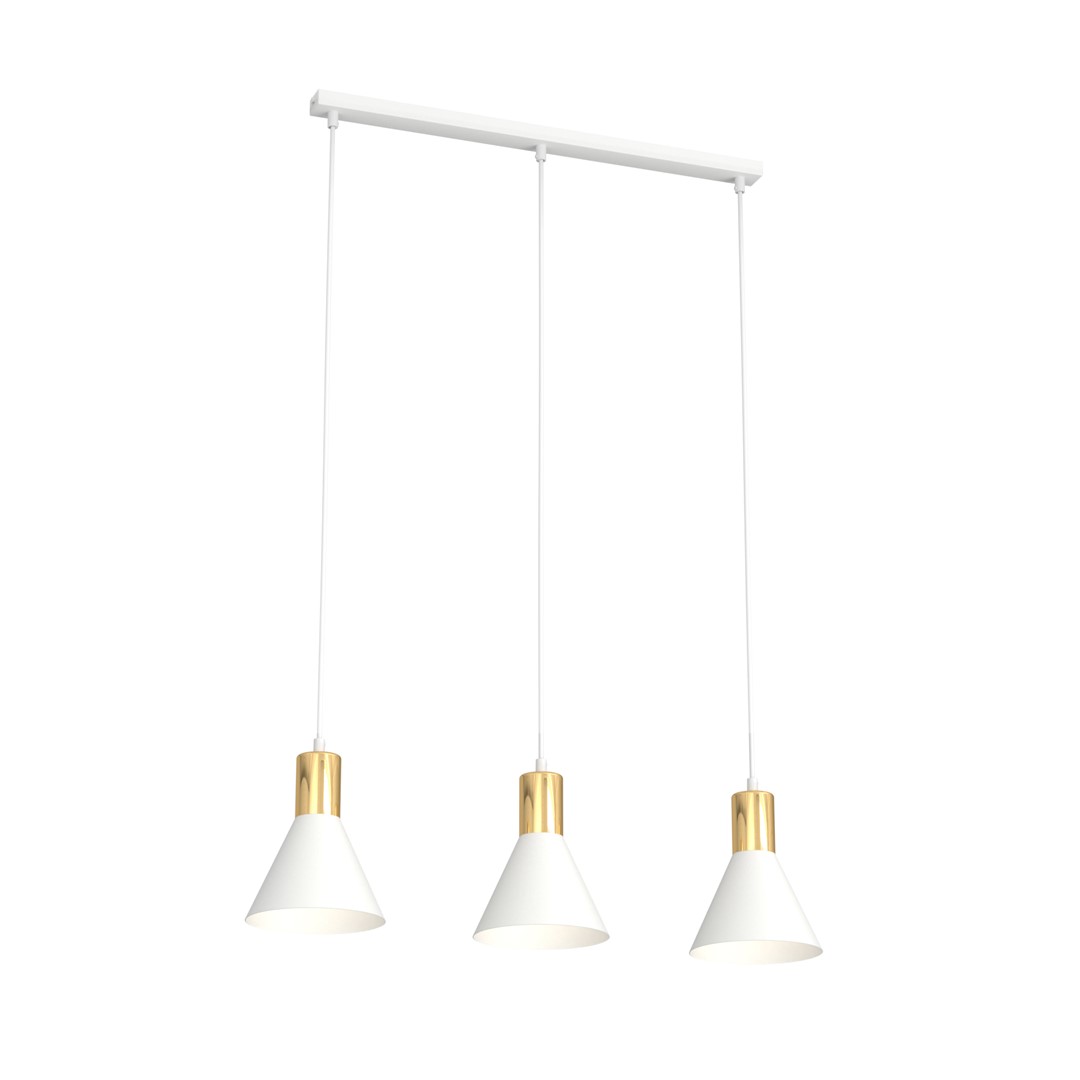 Emibig Visilica ROSA 230 V 15W MAX LED E27 Čelik Bijela