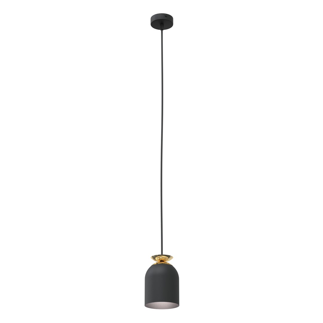 Emibig Visilica TARGET 230 V 15W MAX LED E27 Čelik Crna