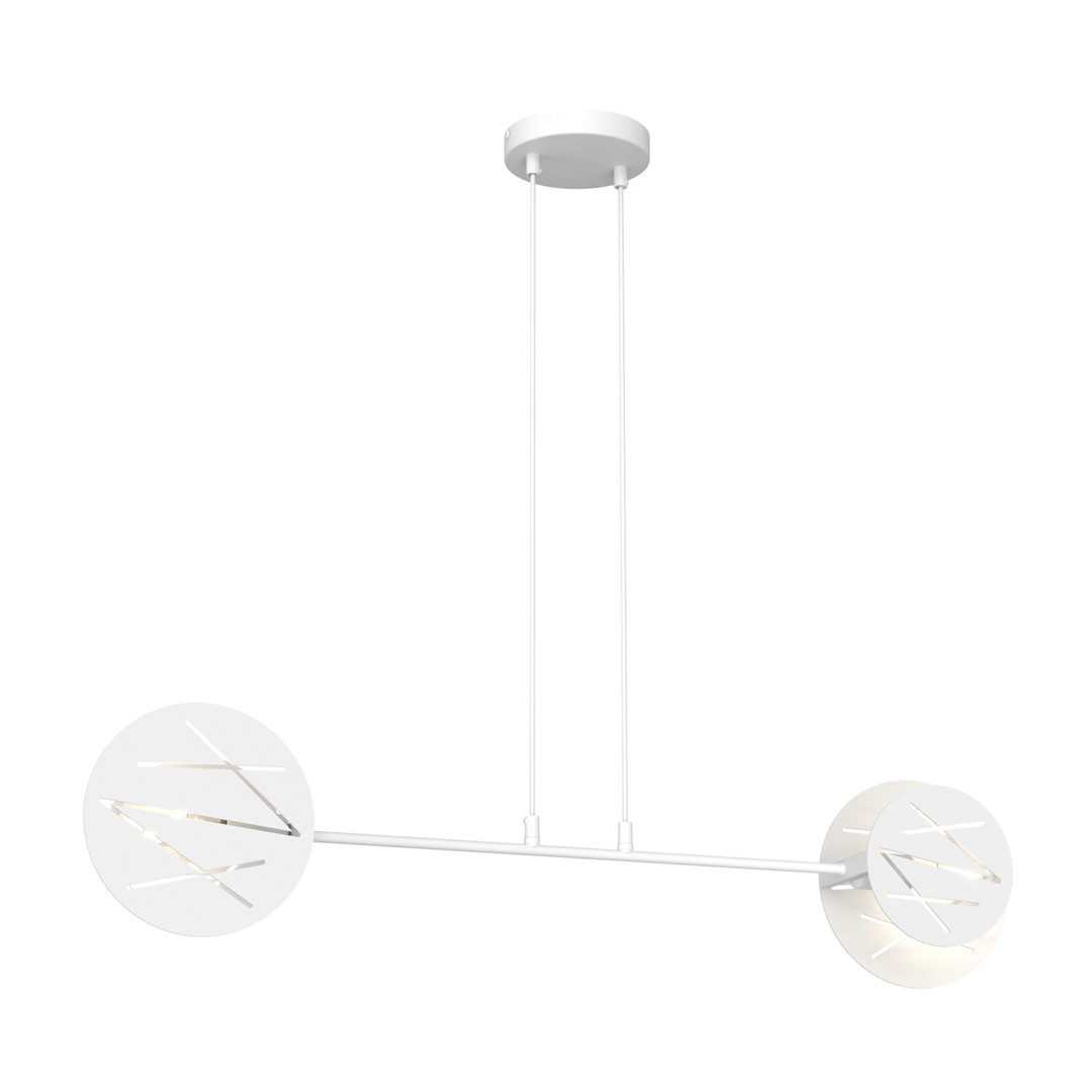 Emibig Visilica XOTIC 230 V 15W MAX LED E27 Čelik Bijela