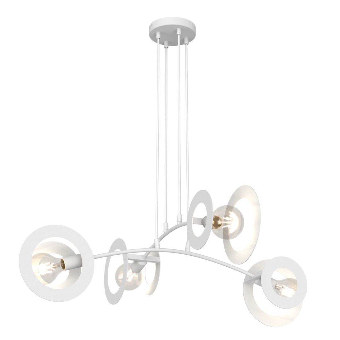 Emibig Visilica EUFORIA 230 V 15W MAX LED E27 Čelik Bijela