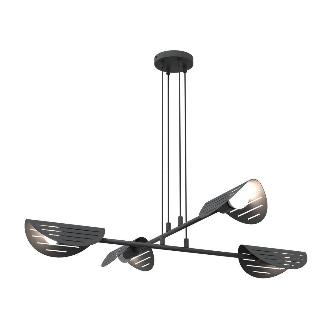 Emibig Visilica SABER 230 V 15W MAX LED E27 Čelik Crna