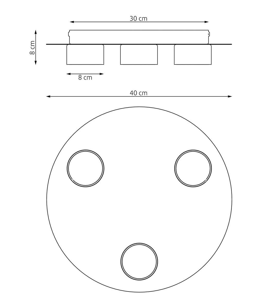 Emibig Stropna svjetiljka PIXO 230 V 12W MAX LED GX53 Čelik/ Šperploča Crna