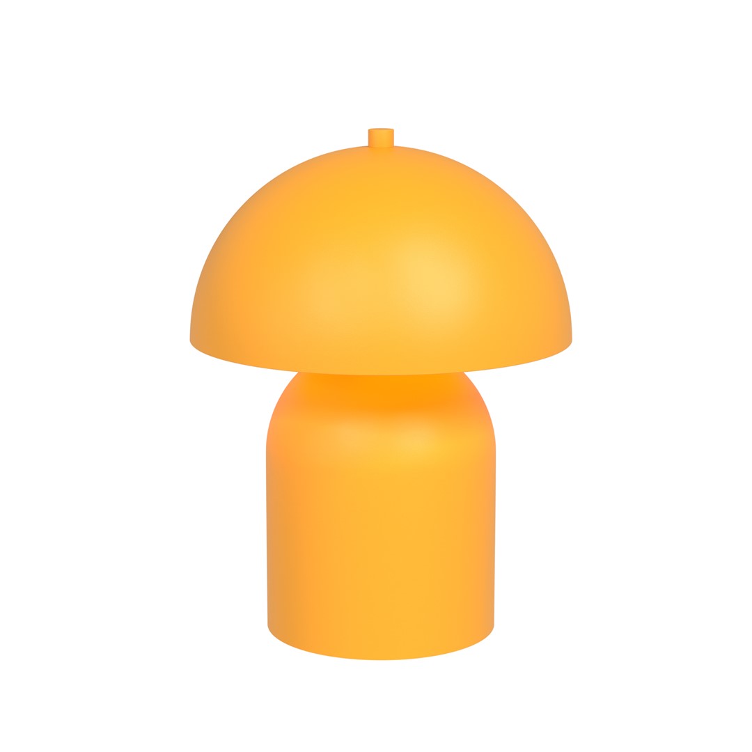 Emibig Stolna lampa MUSH 230 V 8W MAX LED G9 Čelik Narančasta