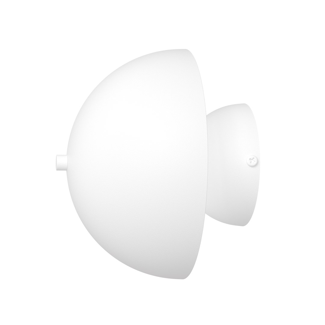 Emibig Zidna lampa MUSH 230 V 8W MAX LED G9 Čelik Bijela
