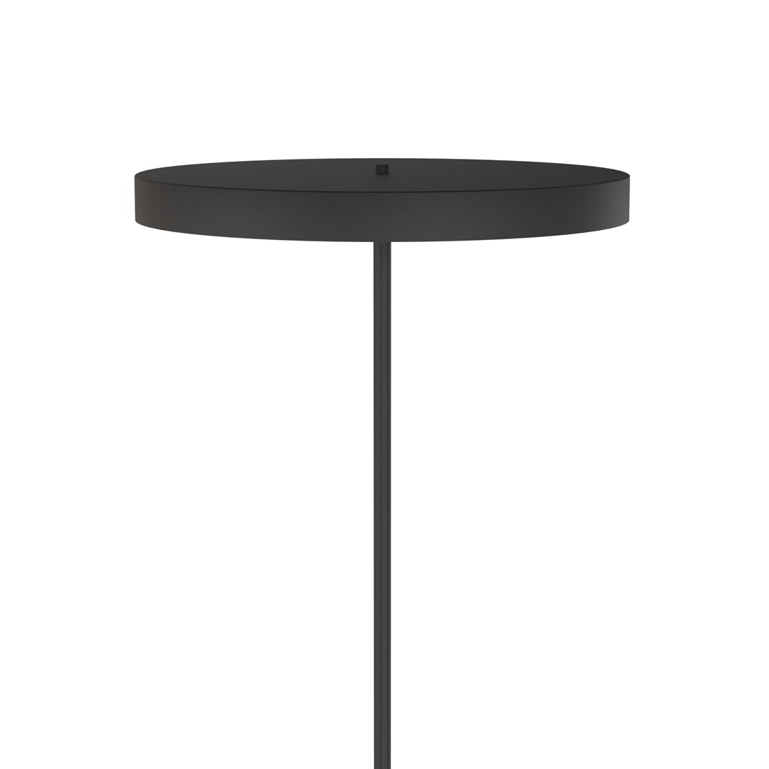 Emibig Podna lampa NEMO 230 V 8W MAX LED G9 Čelik Crna