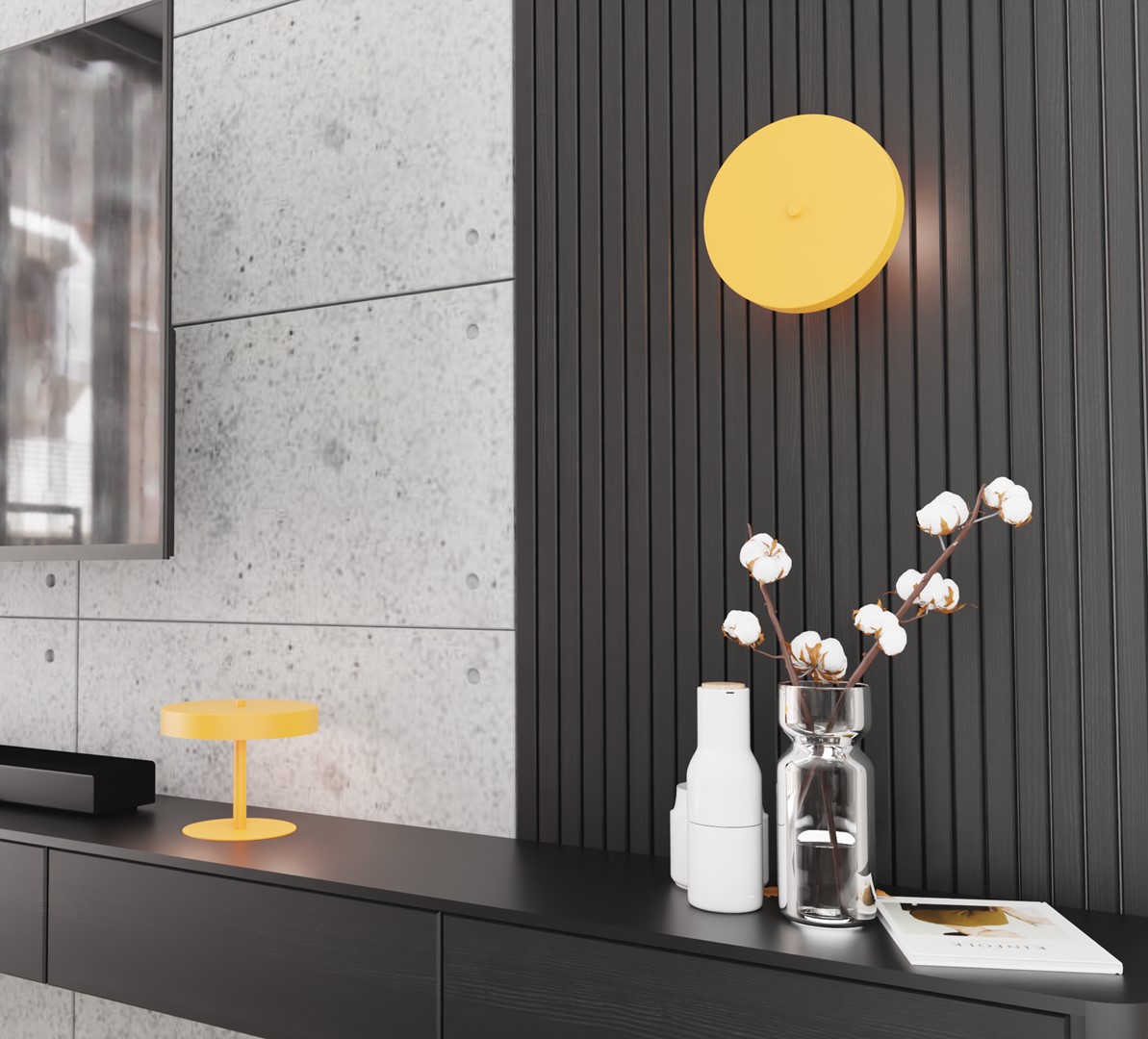 Emibig Zidna lampa NEMO 230 V 8W MAX LED G9 Čelik Narančasta