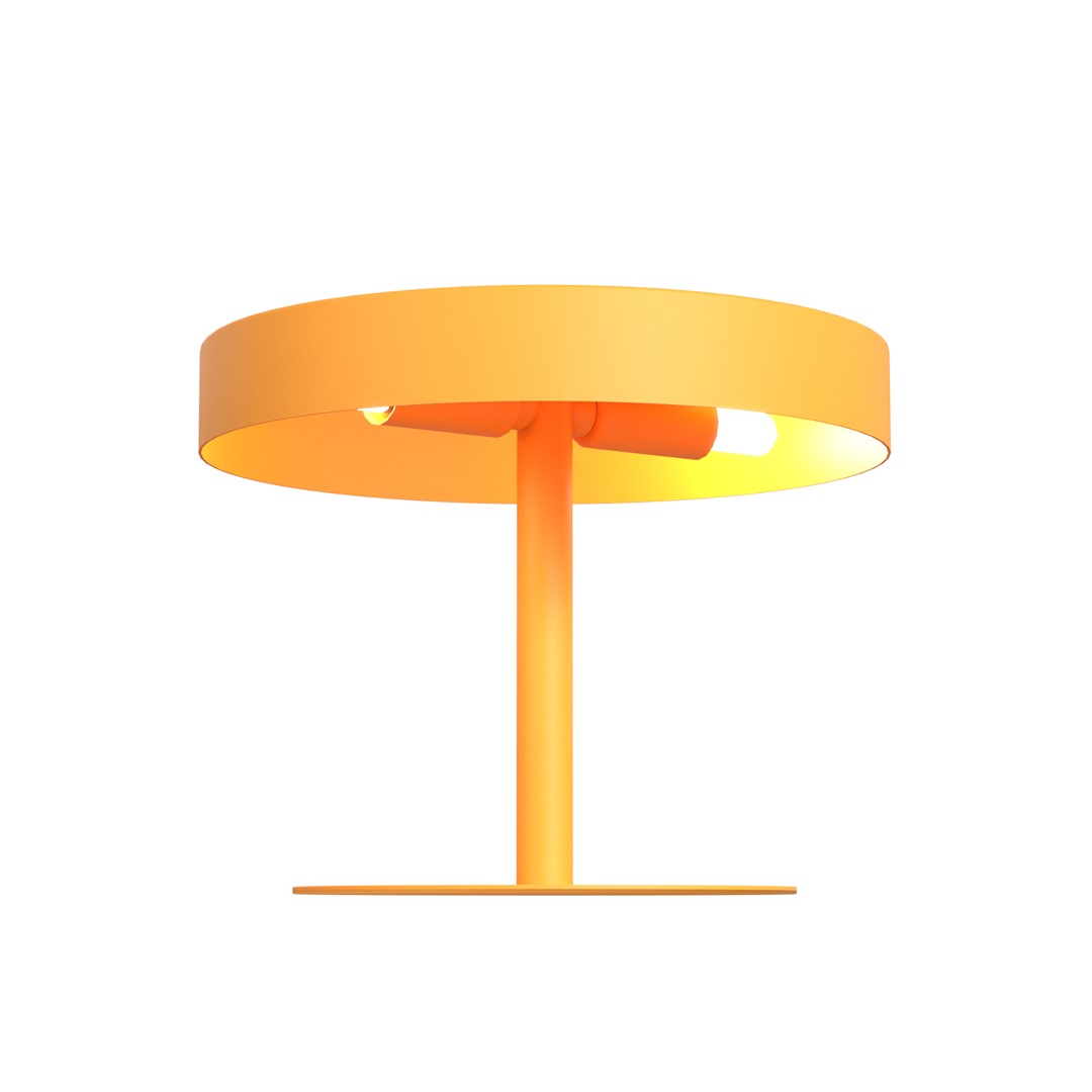 Emibig Stolna lampa NEMO 230 V 8W MAX LED G9 Čelik Narančasta