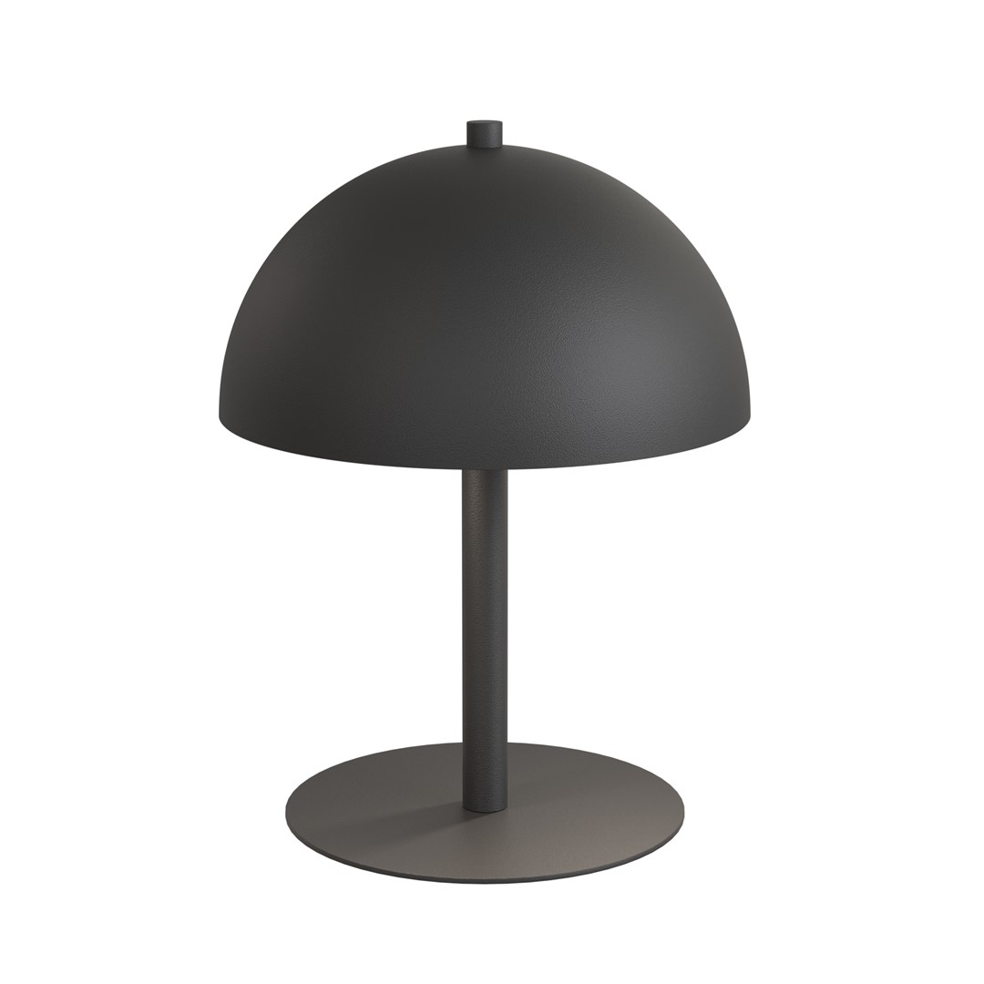 Emibig Stolna lampa MOGU 230 V 8W MAX LED G9 Čelik Crna