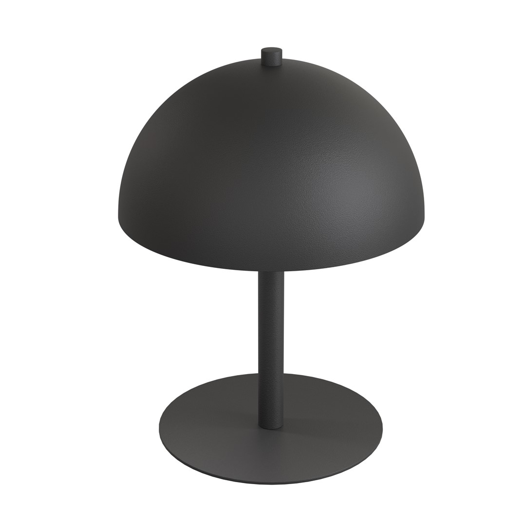 Emibig Stolna lampa MOGU 230 V 8W MAX LED G9 Čelik Crna