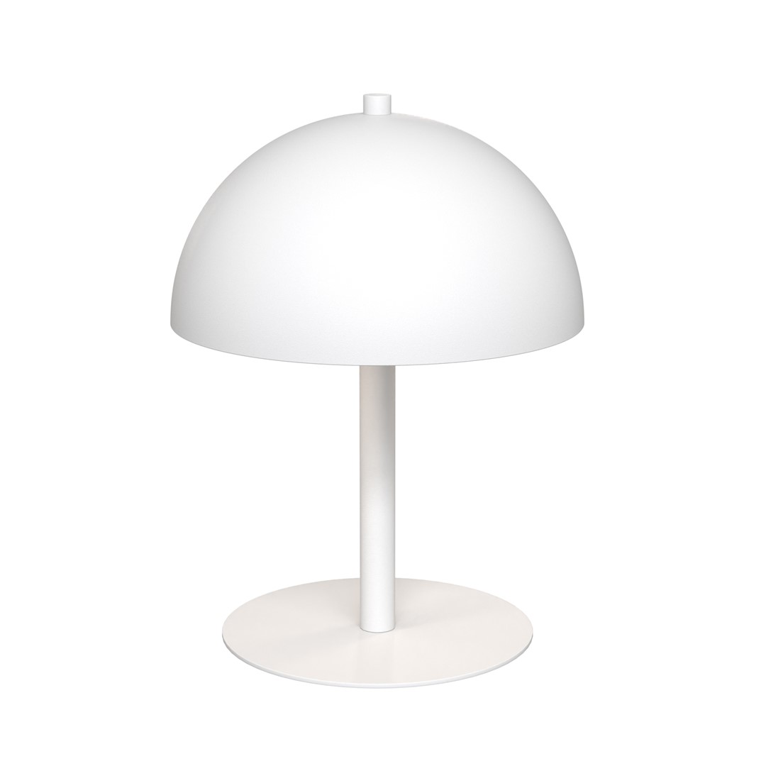 Emibig Stolna lampa MOGU 230 V 8W MAX LED G9 Čelik Bijela