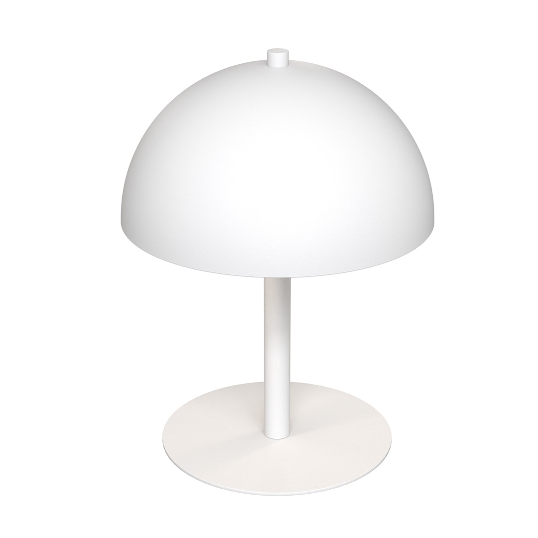 Emibig Stolna lampa MOGU 230 V 8W MAX LED G9 Čelik Bijela
