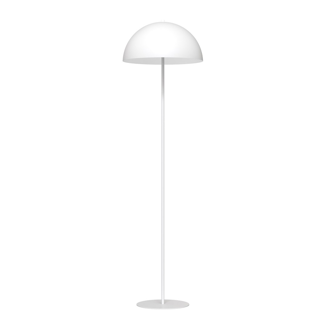 Emibig Podna lampa MOGU 230 V 15W MAX LED E27 Čelik Bijela