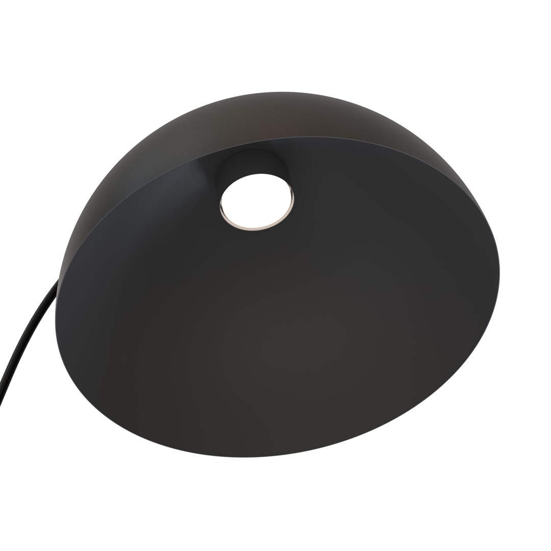 Emibig Podna lampa ARCOS 230 V 12W MAX LED GX53 Čelik Crna