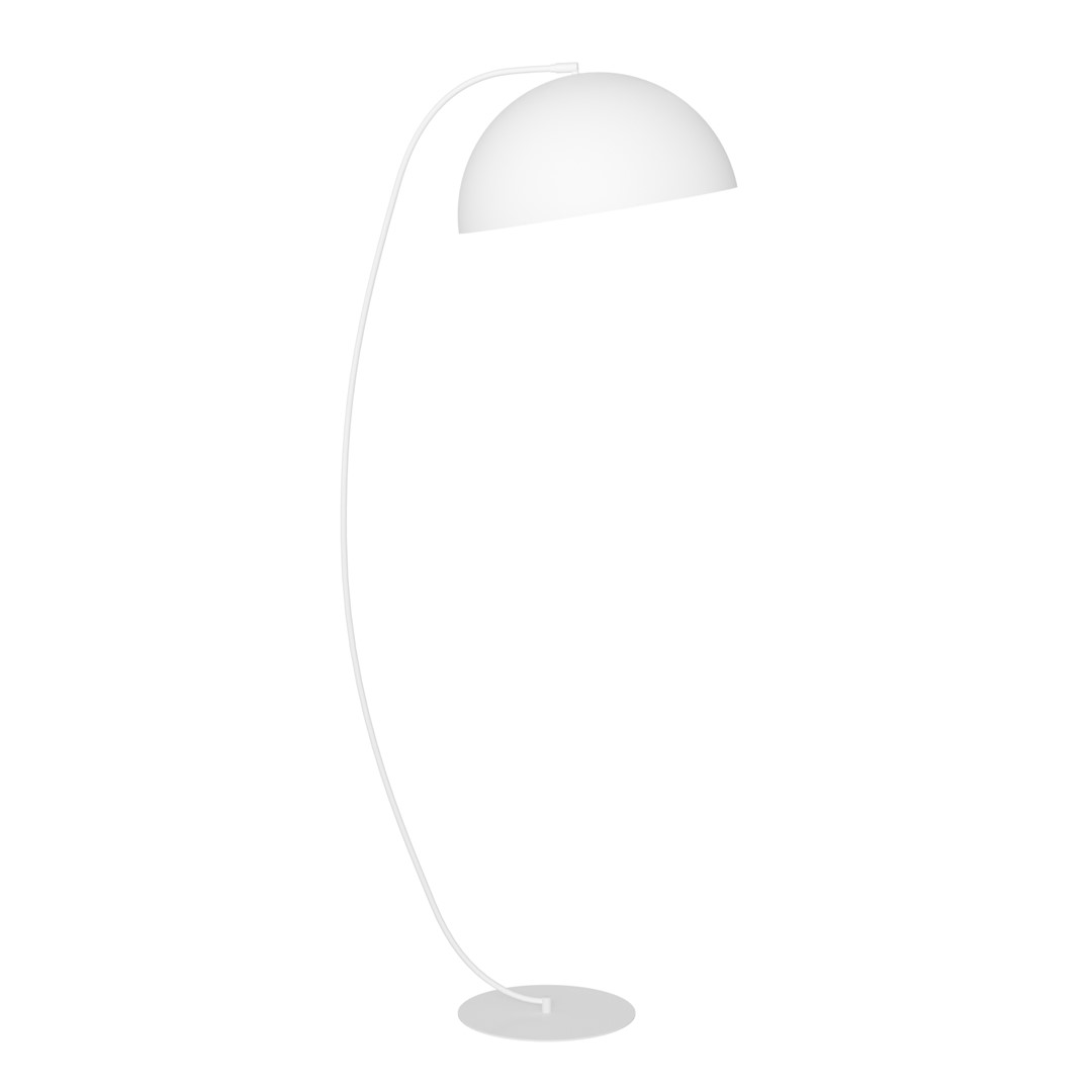 Emibig Podna lampa ARCOS 230 V 12W MAX LED GX53 Čelik Bijela