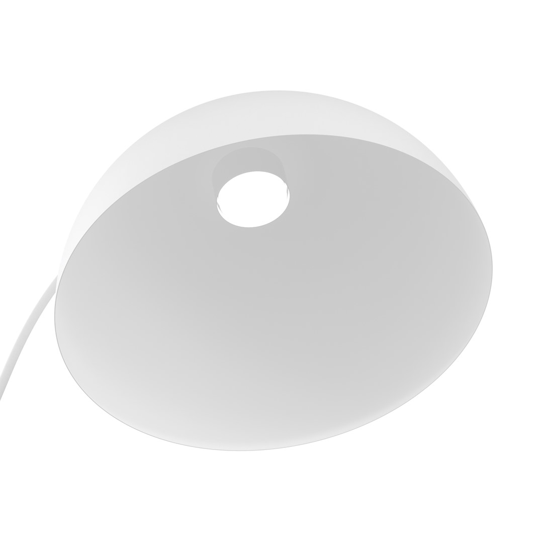 Emibig Podna lampa ARCOS 230 V 12W MAX LED GX53 Čelik Bijela