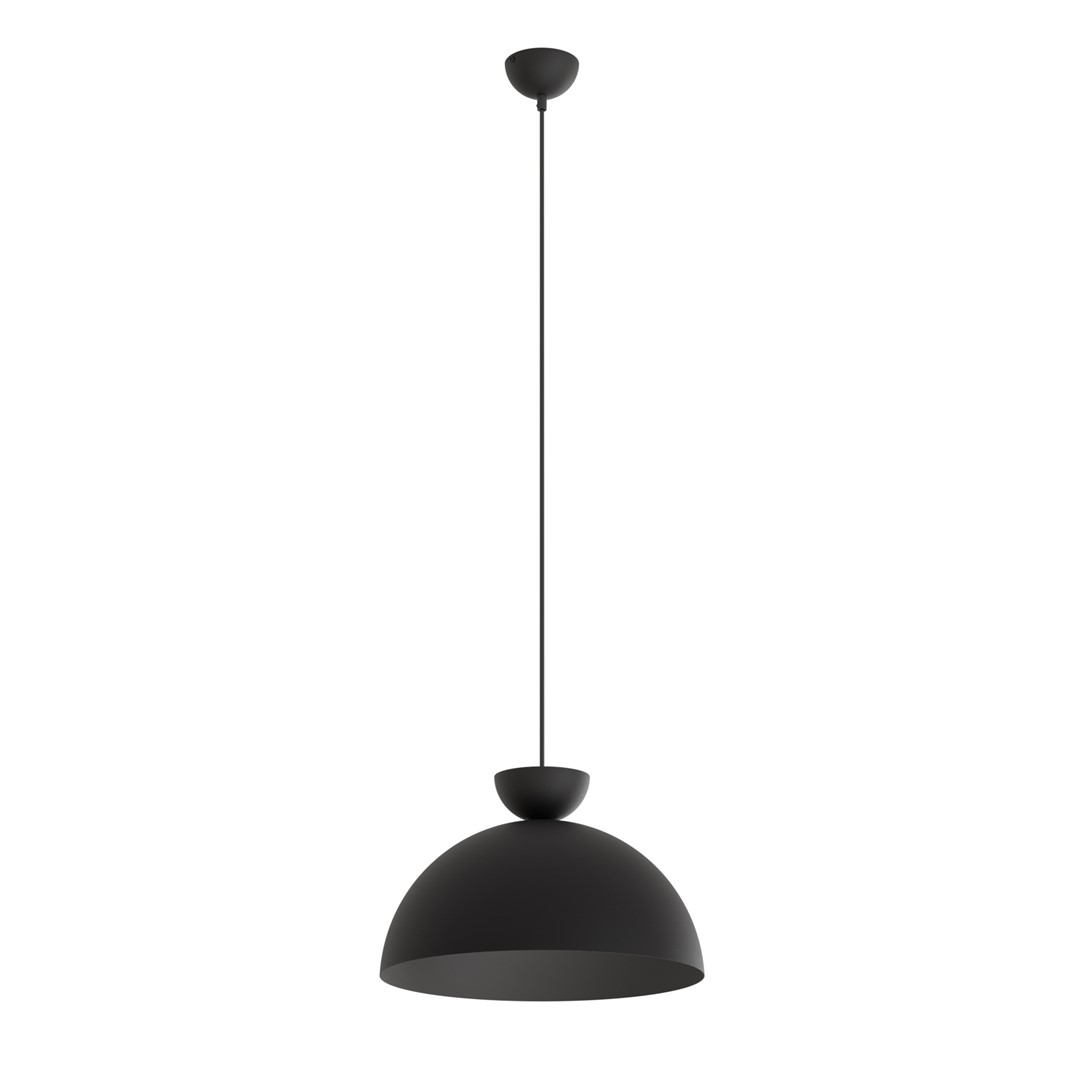 Emibig Visilica LUNARO 230 V 12W MAX LED GX53 Čelik Crna