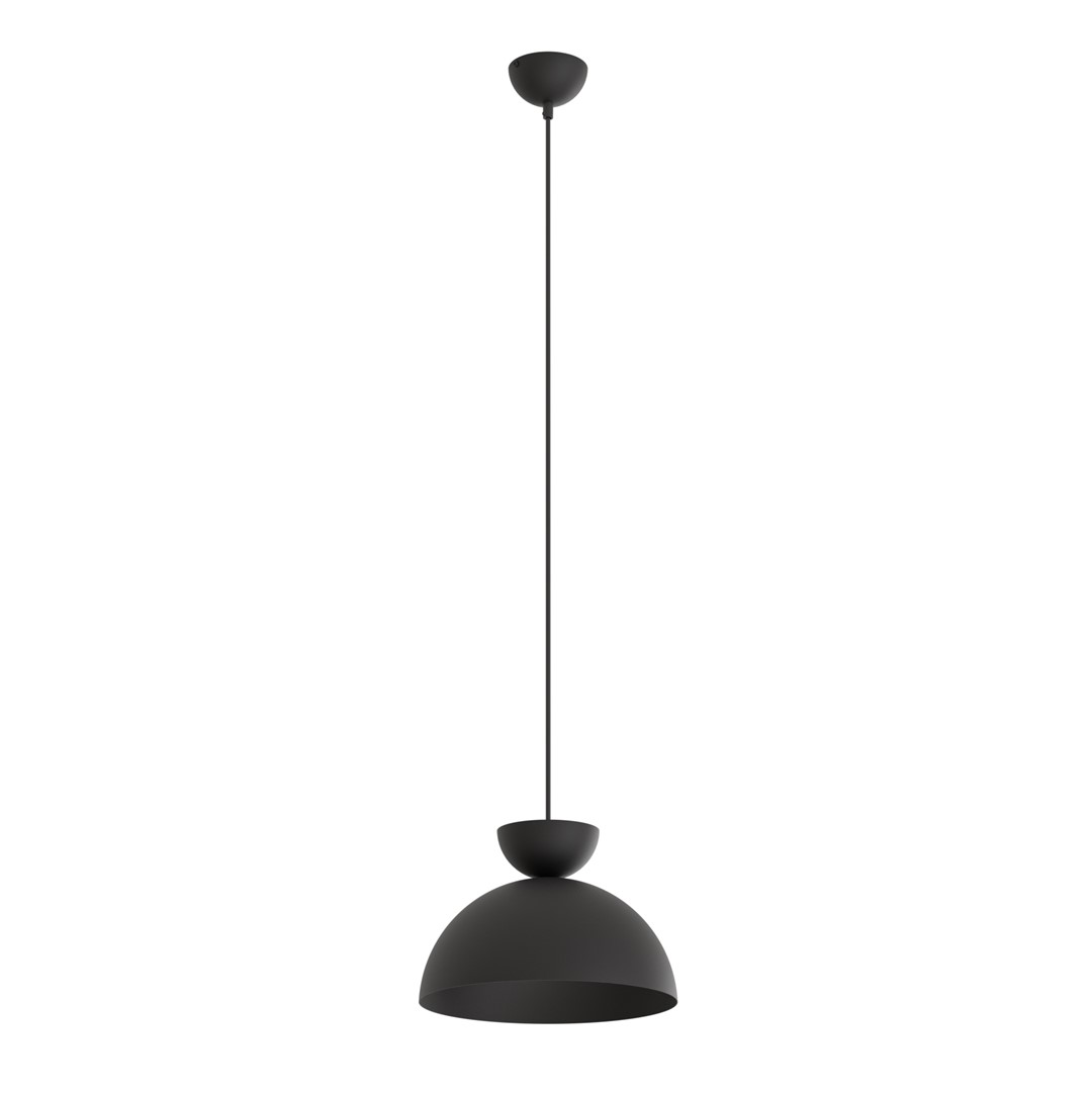 Emibig Visilica LUNARO 230 V 12W MAX LED GX53 Čelik Crna