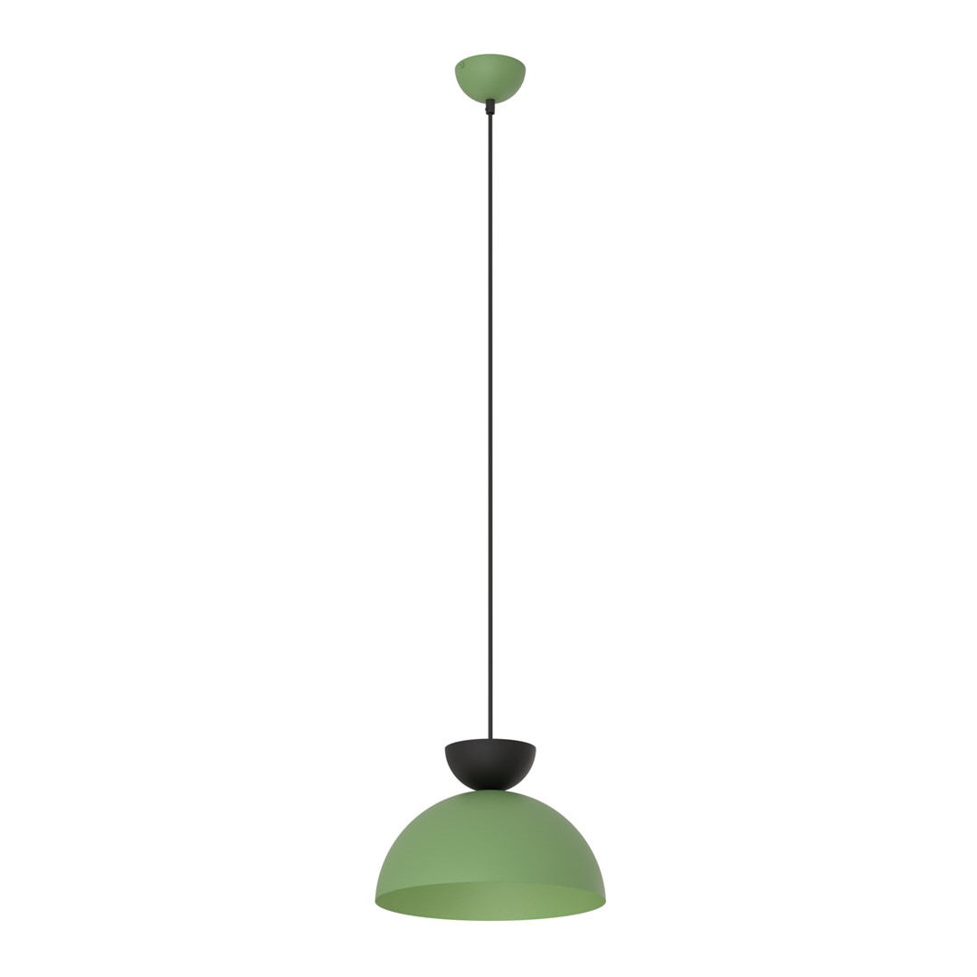 Emibig Visilica LUNARO 230 V 12W MAX LED GX53 Čelik Crna/ Zelena