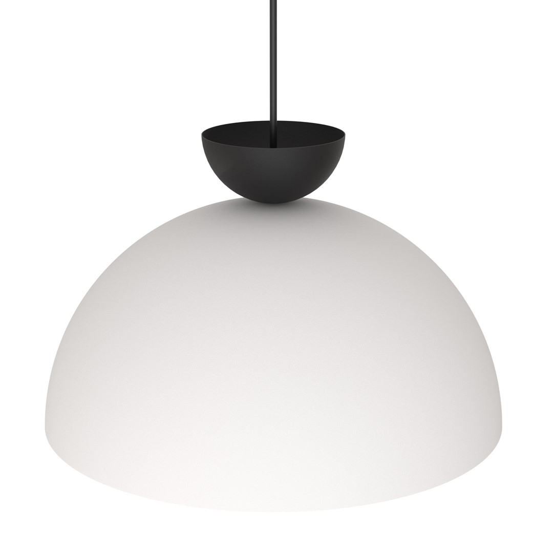 Emibig Visilica LUNARO 230 V 12W MAX LED GX53 Čelik Bijela/ Crna