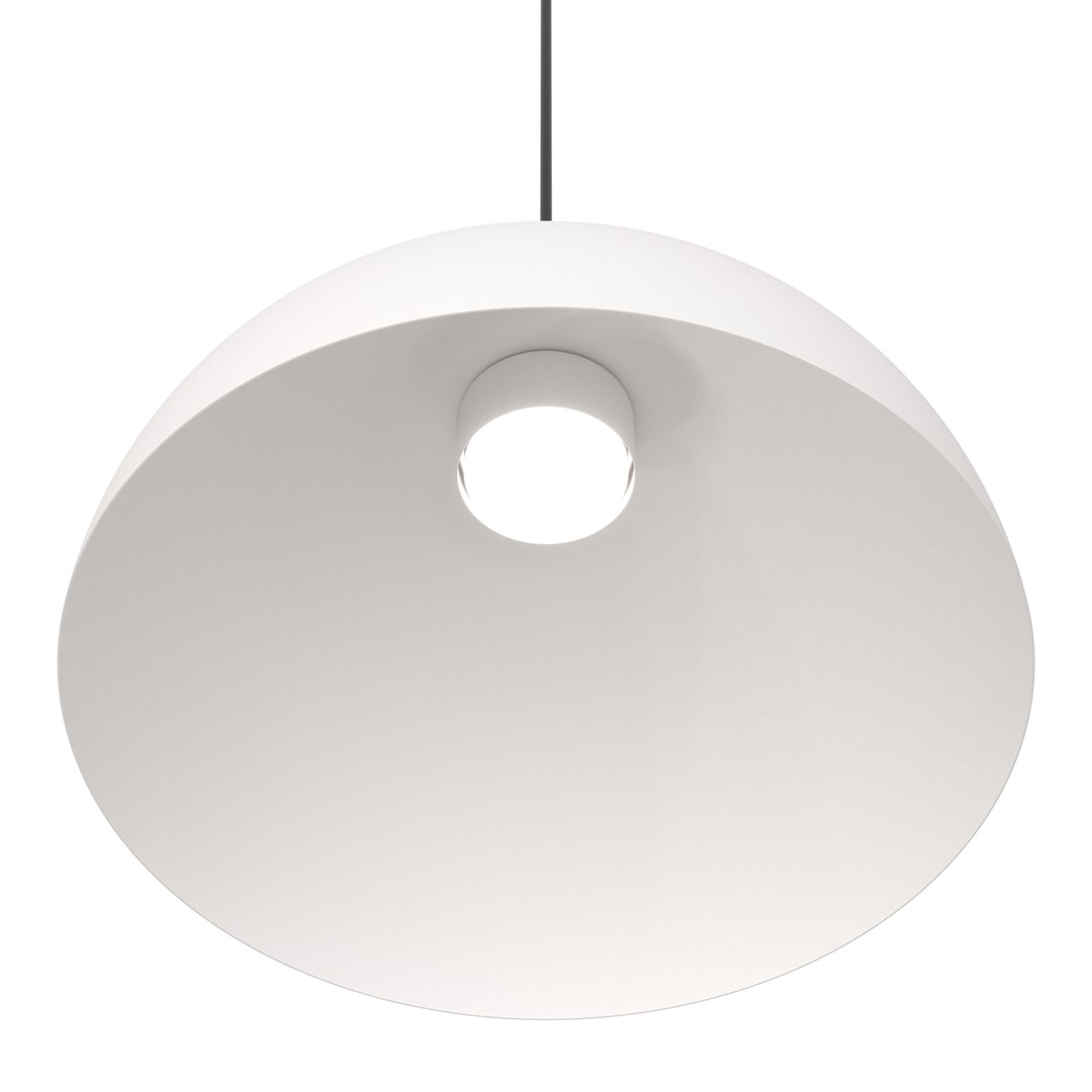Emibig Visilica LUNARO 230 V 12W MAX LED GX53 Čelik Bijela/ Crna