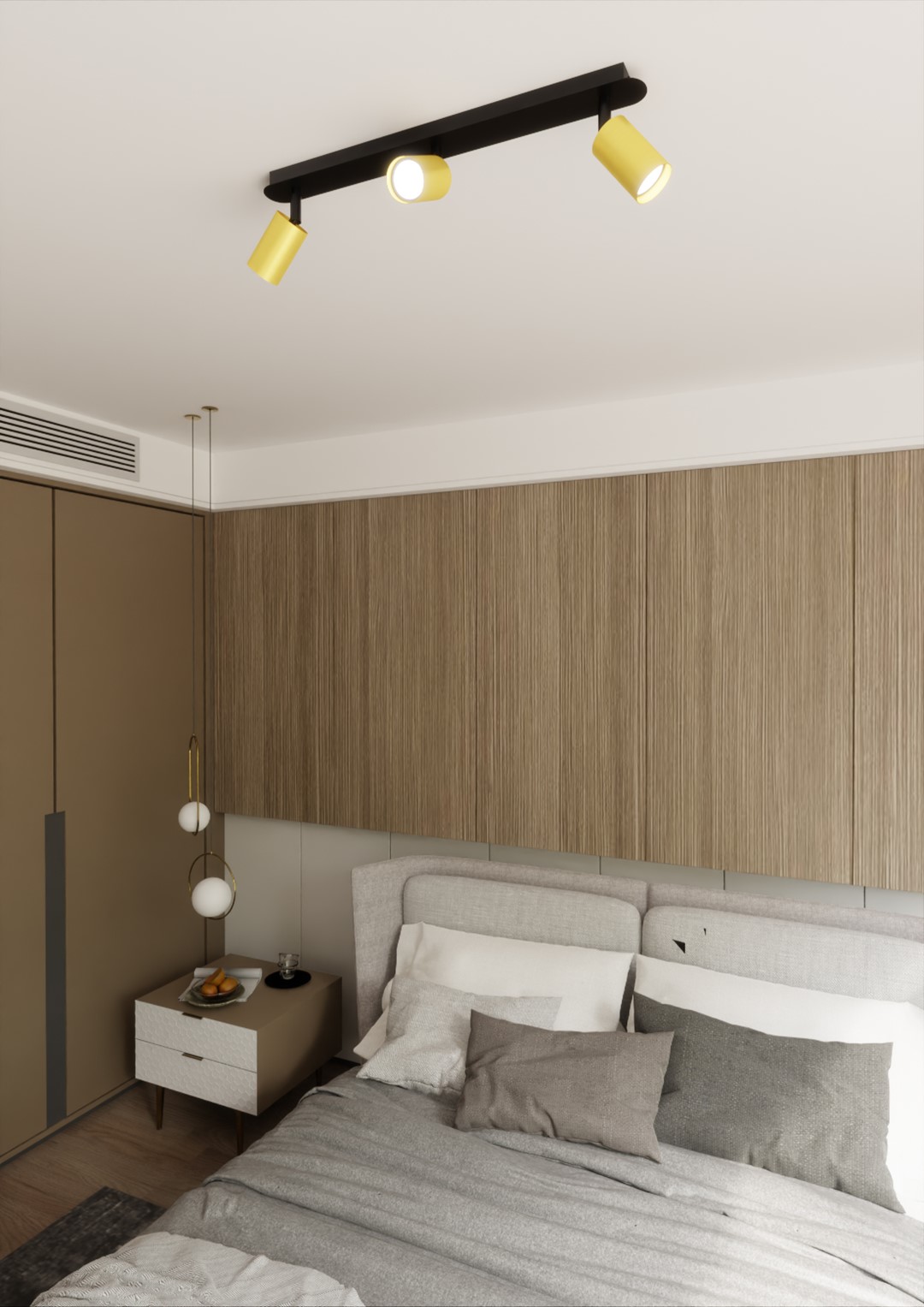 Emibig Stropna svjetiljka ZEN 230V 10W MAX LED GU10 Čelik Crna