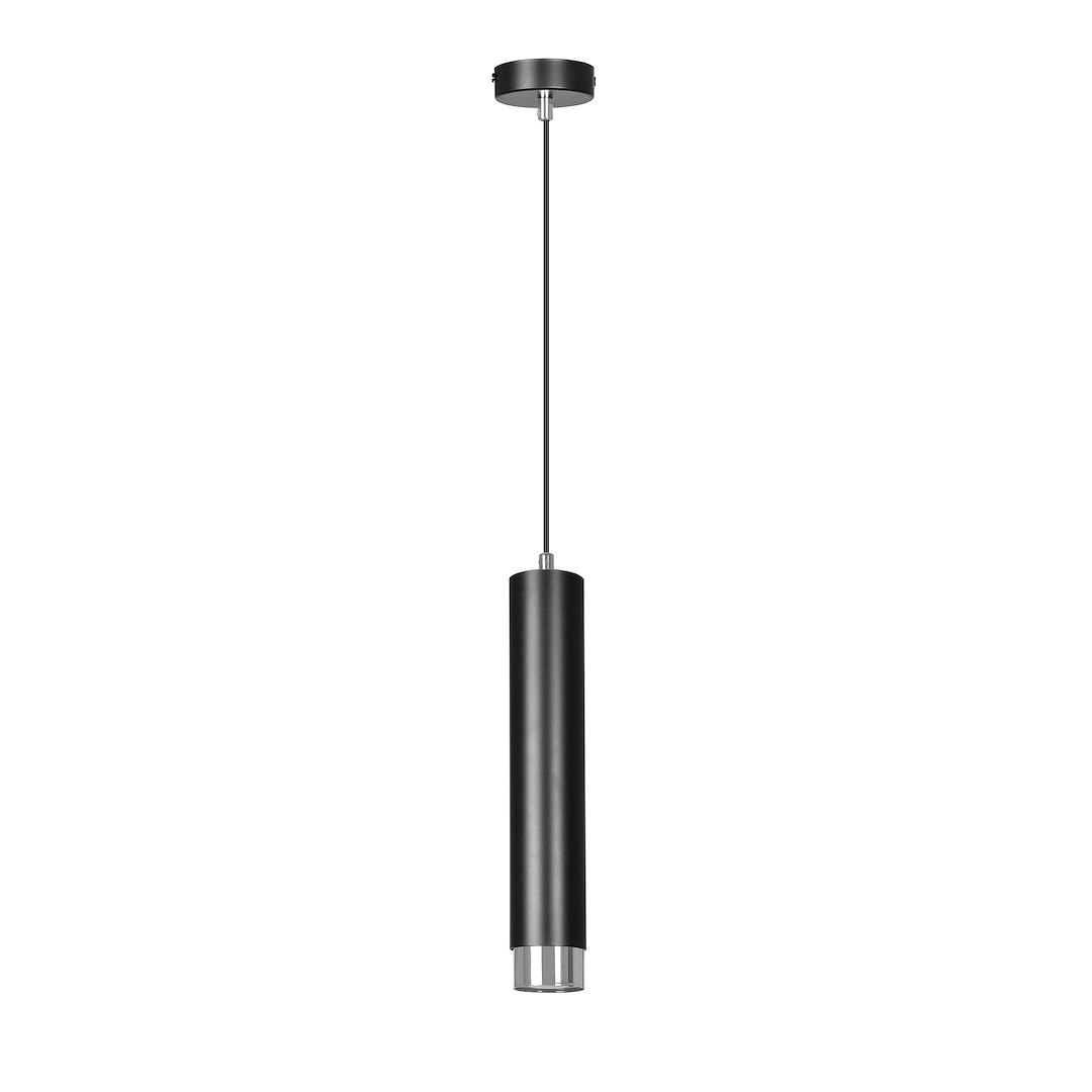 Emibig Visilica KIBO 230V 10W MAX LED GU10 Čelik Crna/ Srebrna