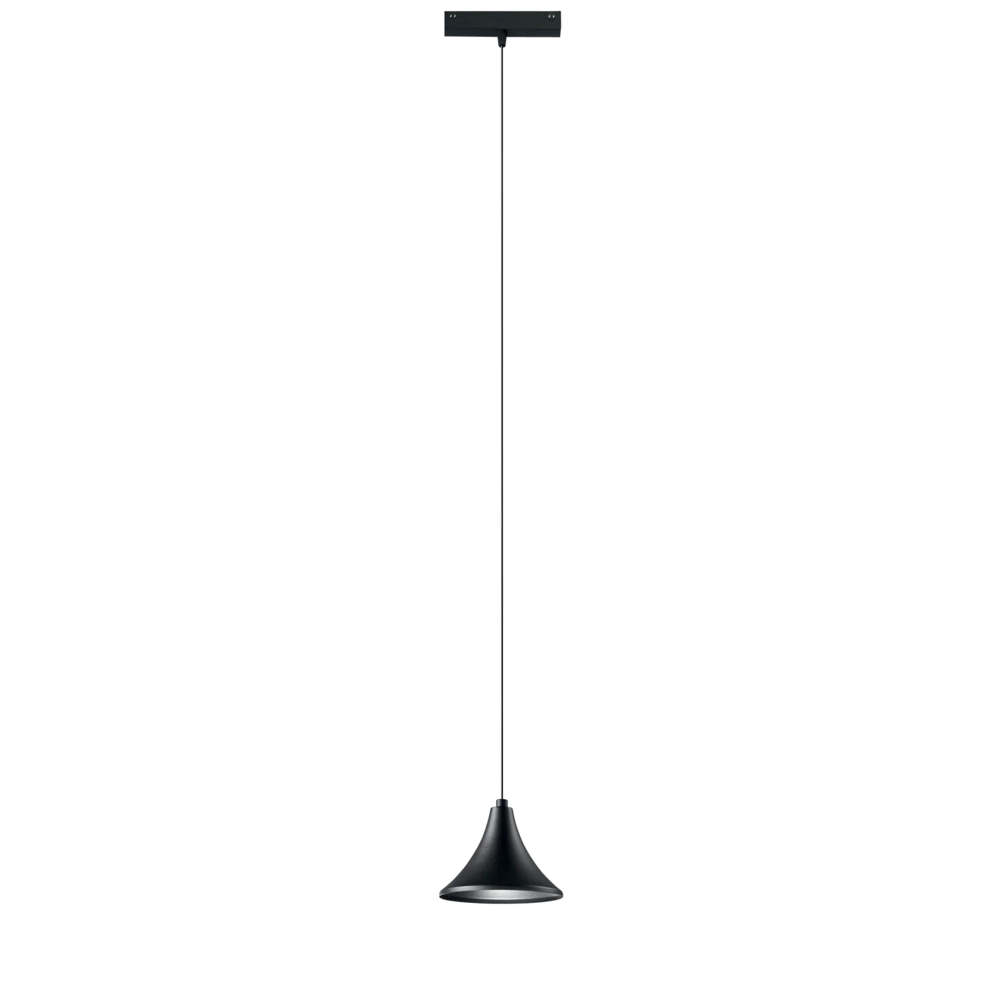 Intec Viseća LED Svjetiljka Cymbal za Da Vinci tračni sustav rasvjete 48V 8W 4000K Aluminij Mat Bijela