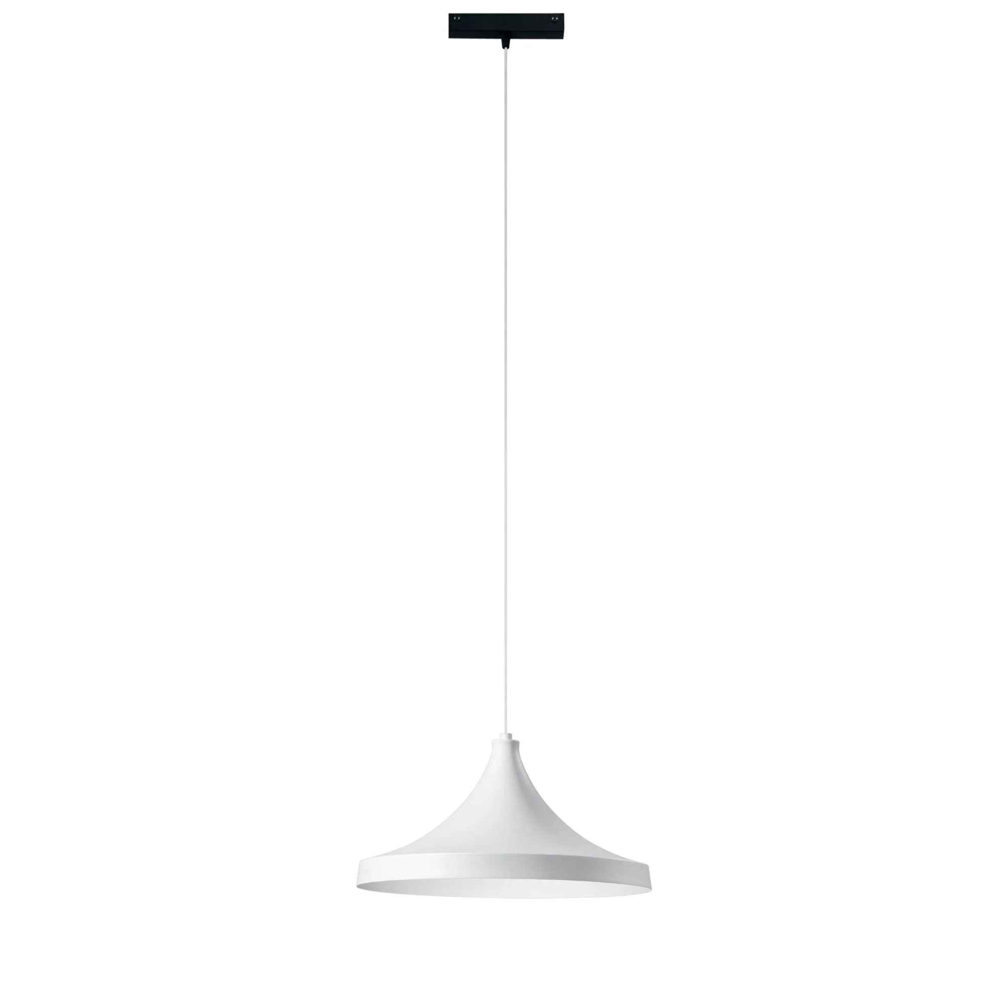 Intec Viseća LED Svjetiljka Cymbal za Da Vinci tračni sustav rasvjete 48V 18W 4000K Aluminij Mat Crna