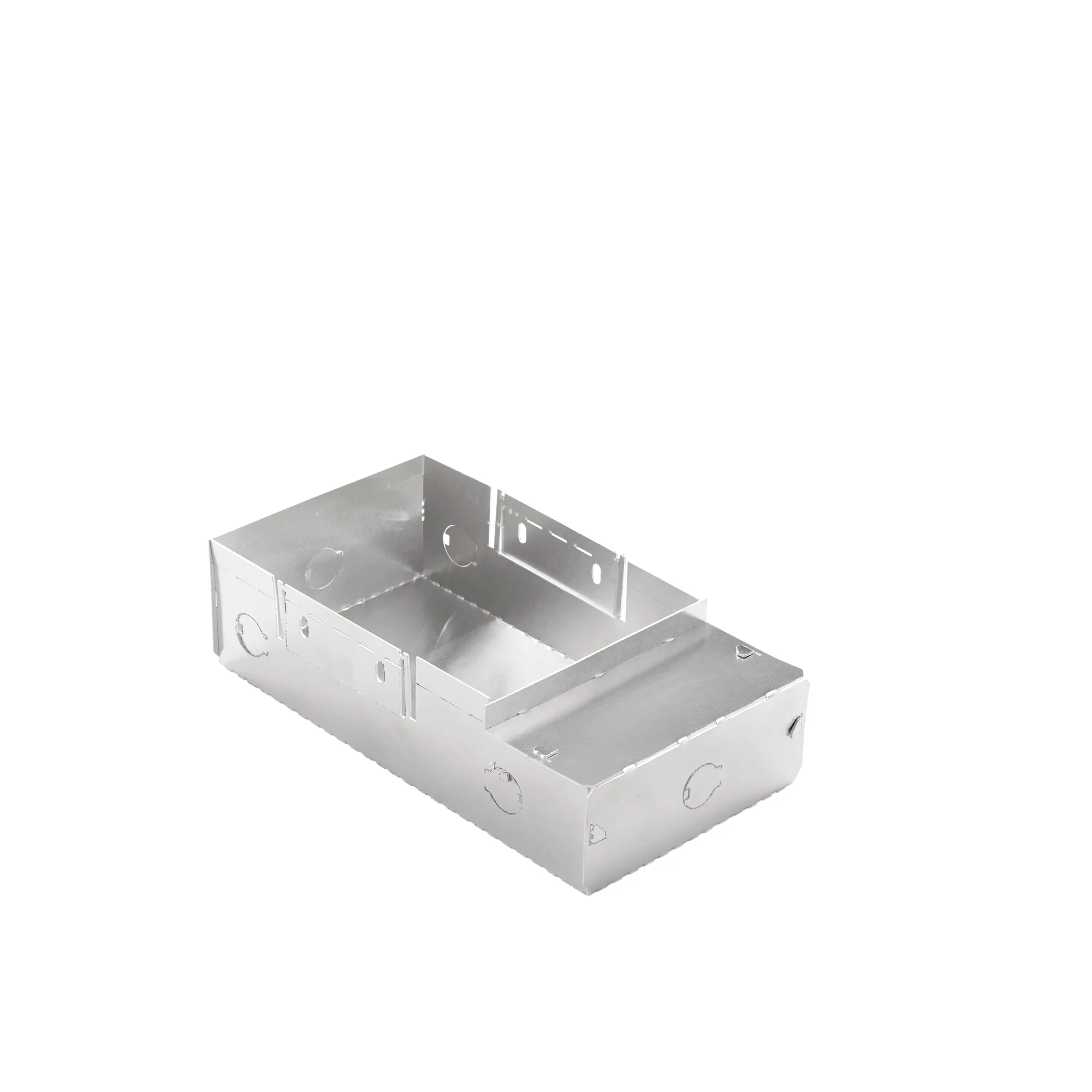 Intec Ugradbena Kutija Ariel RM1-BOX za Zid od Opeke 130 × 245 × 66 mm Aluminij
