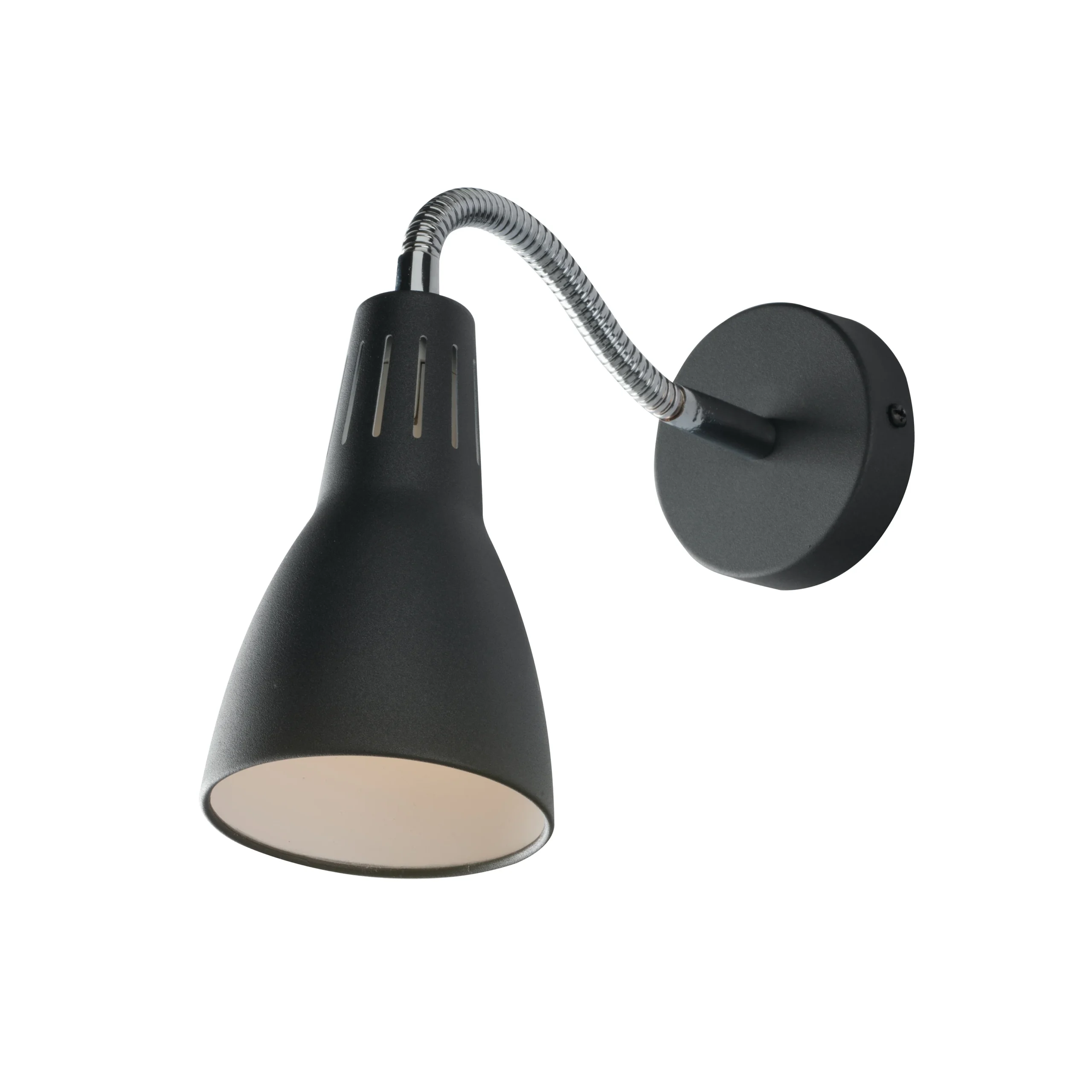 Luce Design Zidna lampa LOGIKO 1XE14 Metal Crna