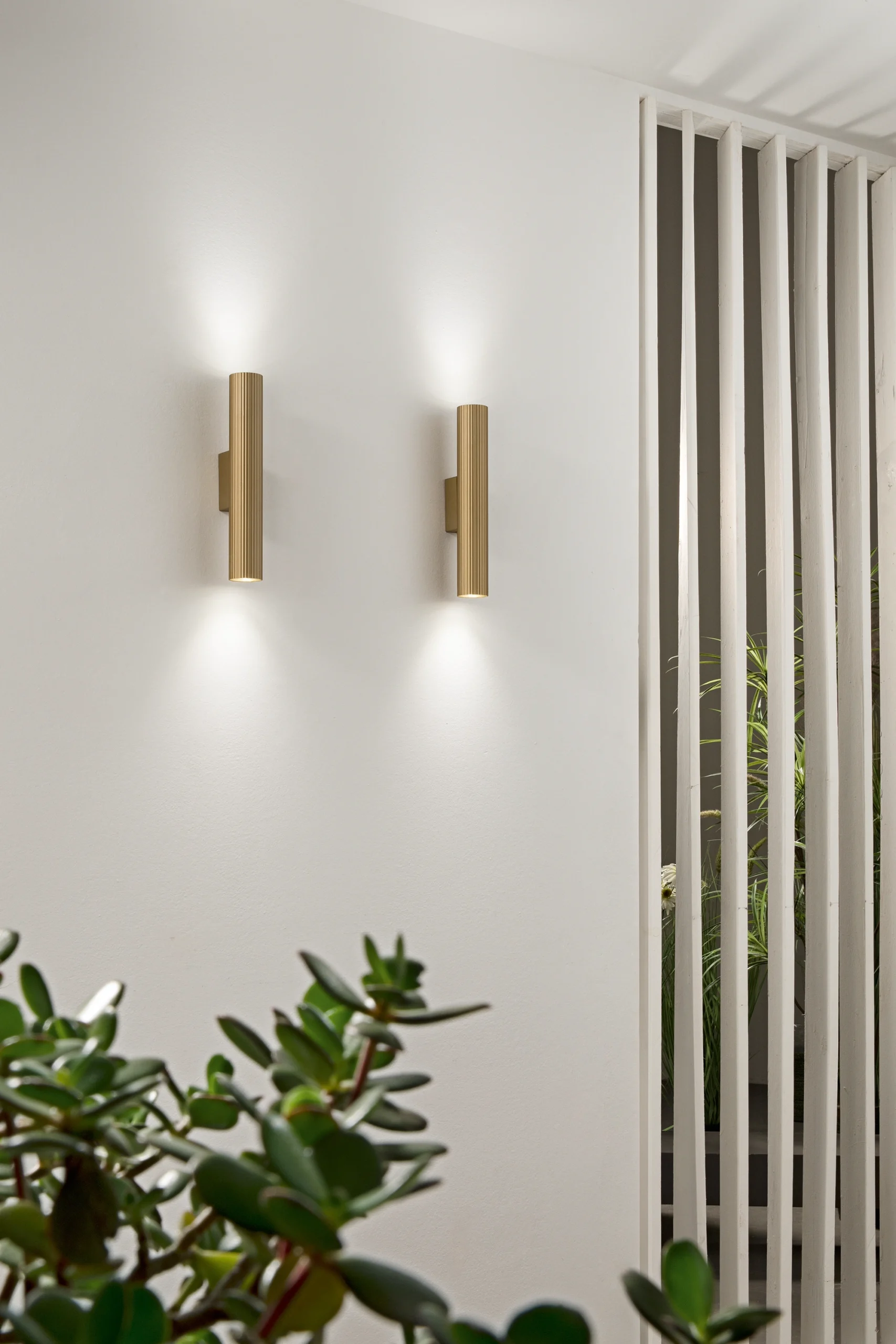 Luce Design Zidna lampa LORD 2xGU10 Čelik/Aluminij Zlatna 35cm