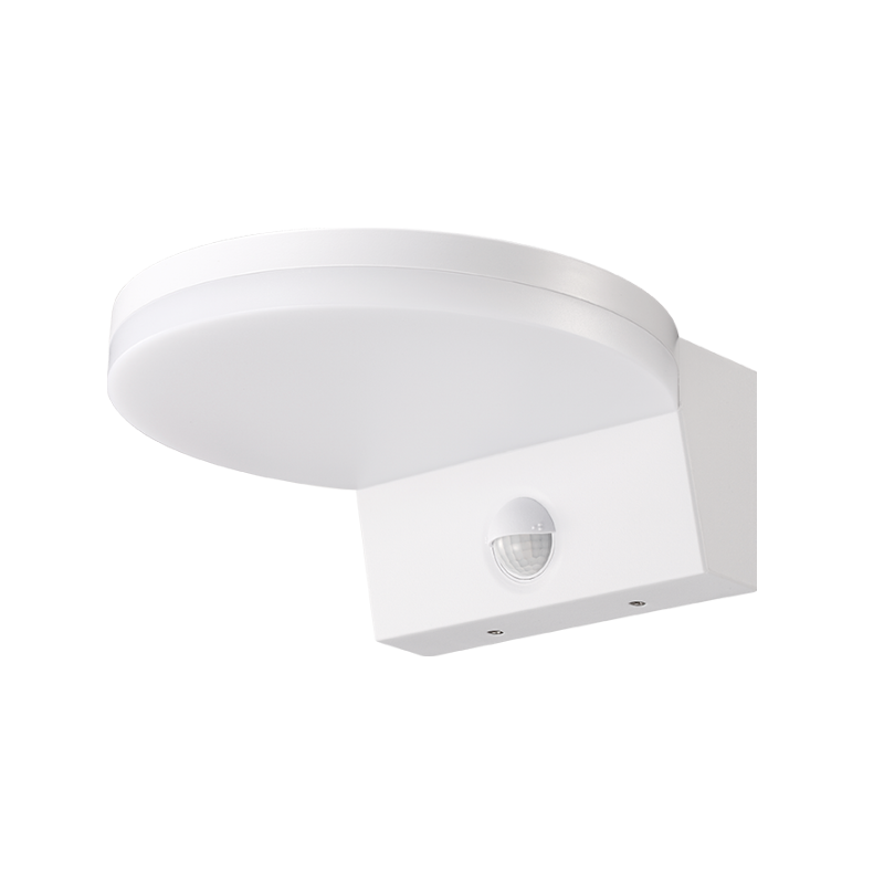 Green Tech Zidna lampa sa senzorom 15W 3000K Plastika Bijela