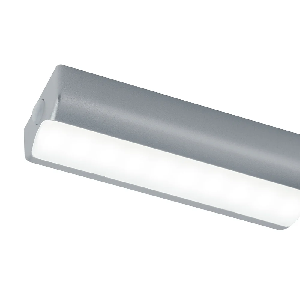 Intec LED svjetiljka sa senzorom CLOSET 1W 4000K 102,4 mm PC Srebrna