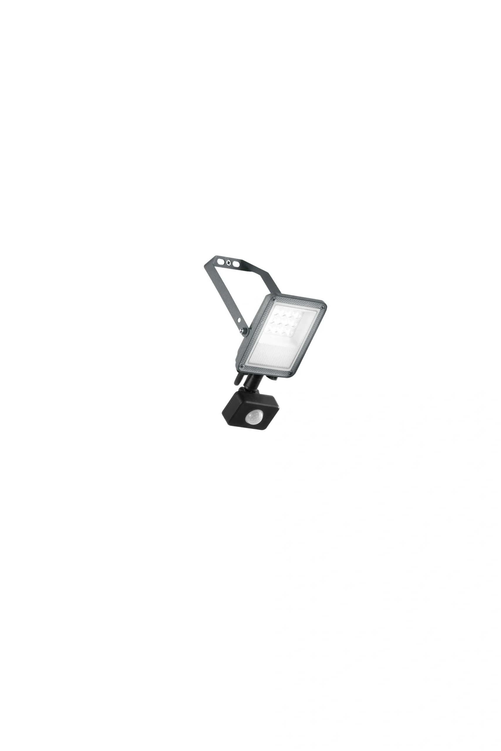 Intec Zidni LED reflektor ESUS sa senzorom 1x10W 3000/4000/6500K Aluminij Srebrni