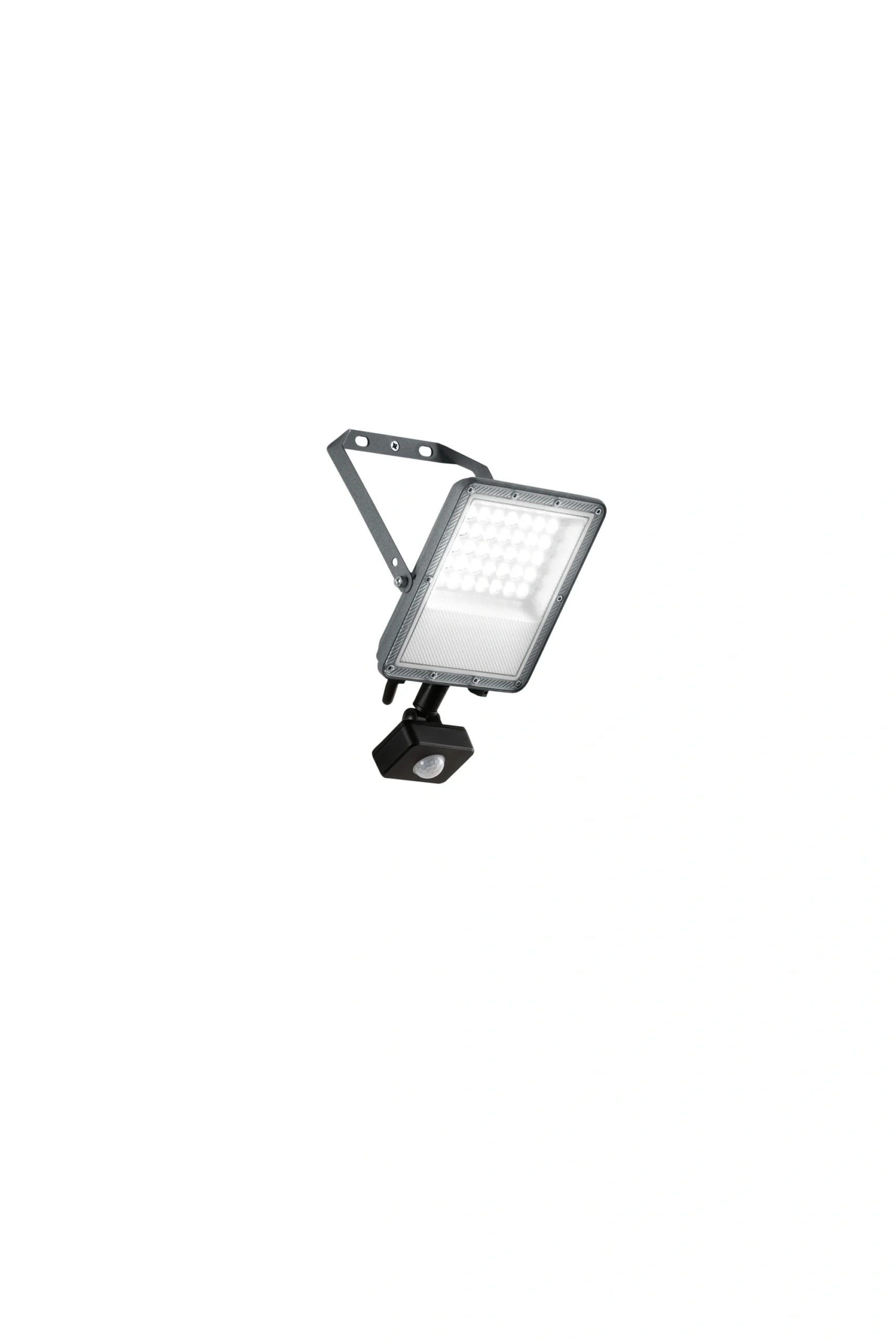 Intec Zidni LED reflektor ESUS sa senzorom 1x30W 3000/4000/6500K Aluminij Srebrni