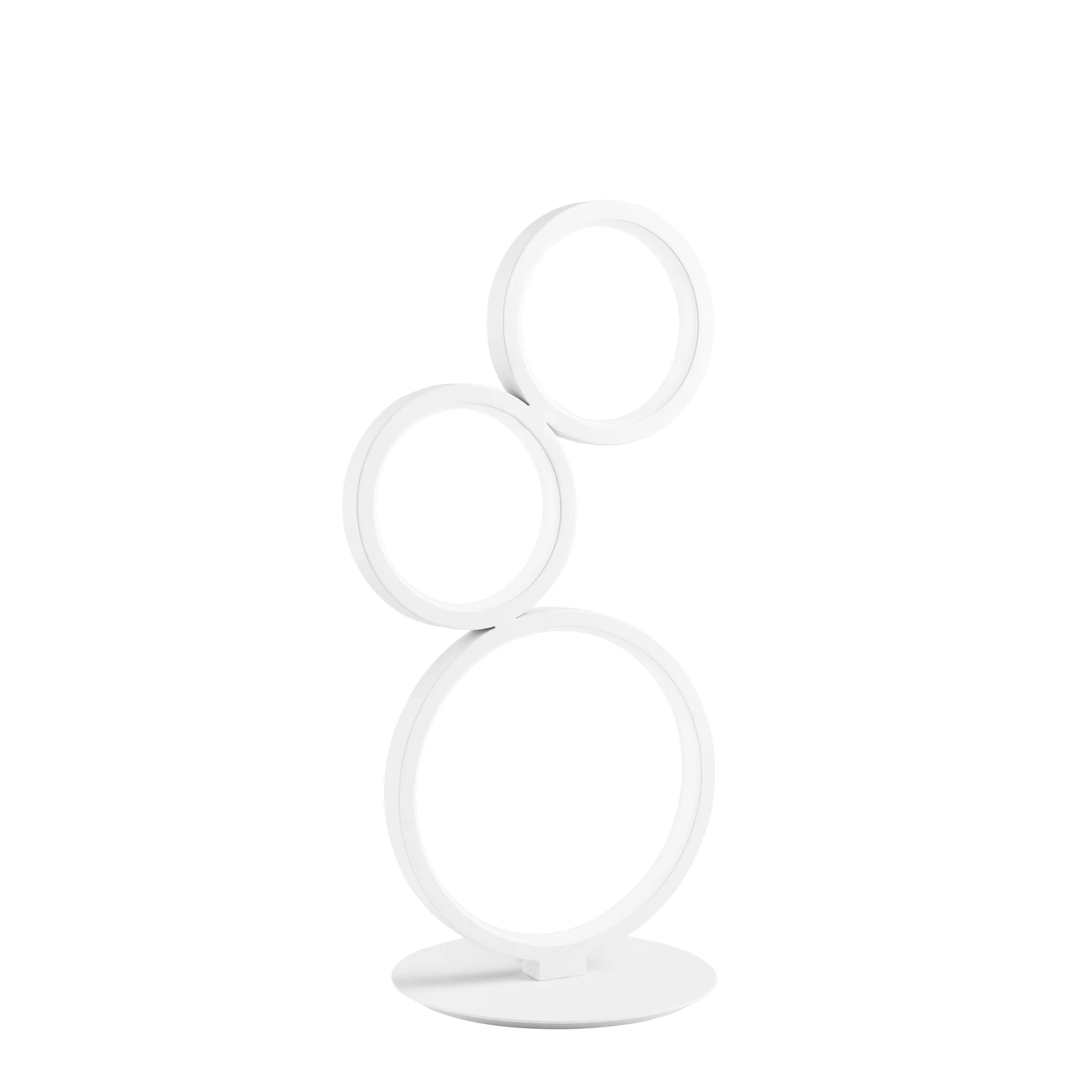 Luce Design Stolna LED lampa 15W 3000/4000/6500K Bijela, 3 spojena kruga
