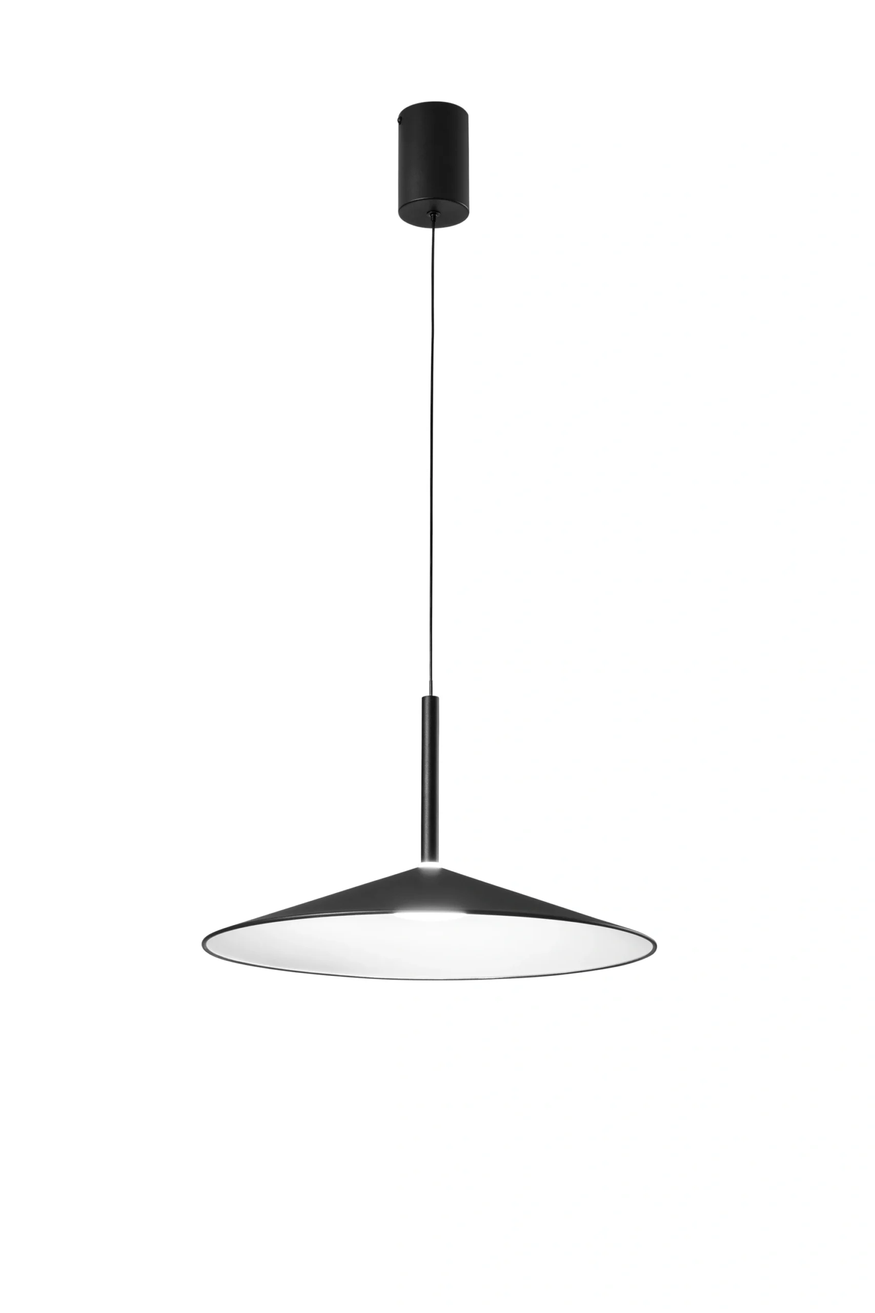 Luce Design LED viseća lampa KHAN 18W 2700/3200K Metal Crna