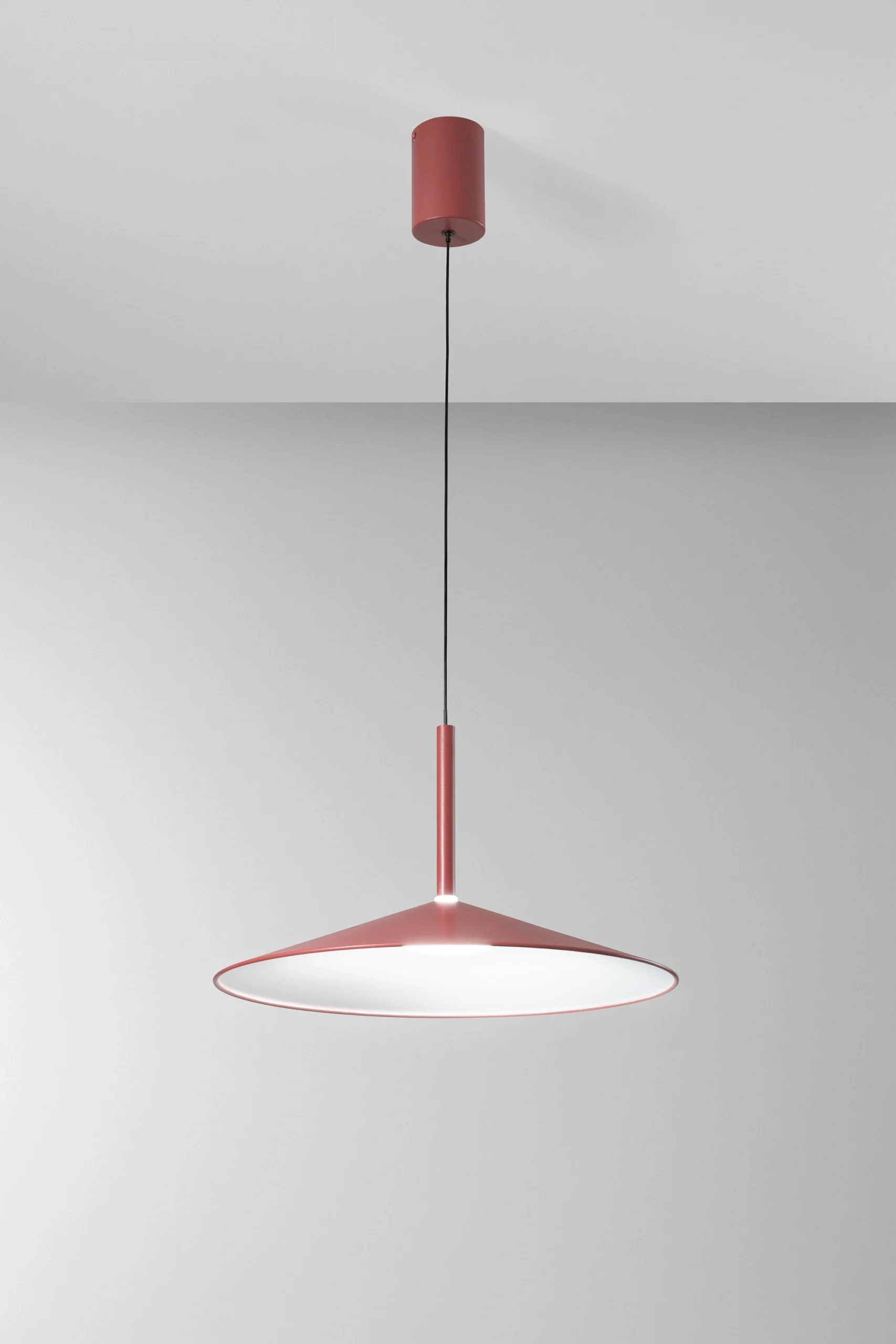 Luce Design LED viseća lampa KHAN 18W 2700/3200K Metal Roza